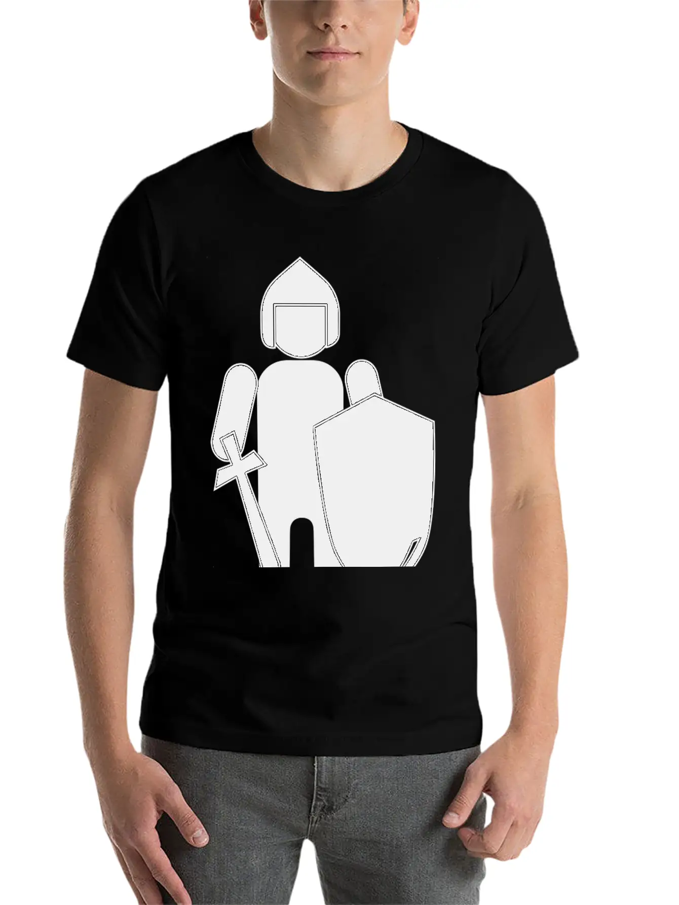 Krone Crown Koenig King Castle Schloss Tower Burg1 Basic Graphic T-Shirt – Daily Comfort In Soft Cotton