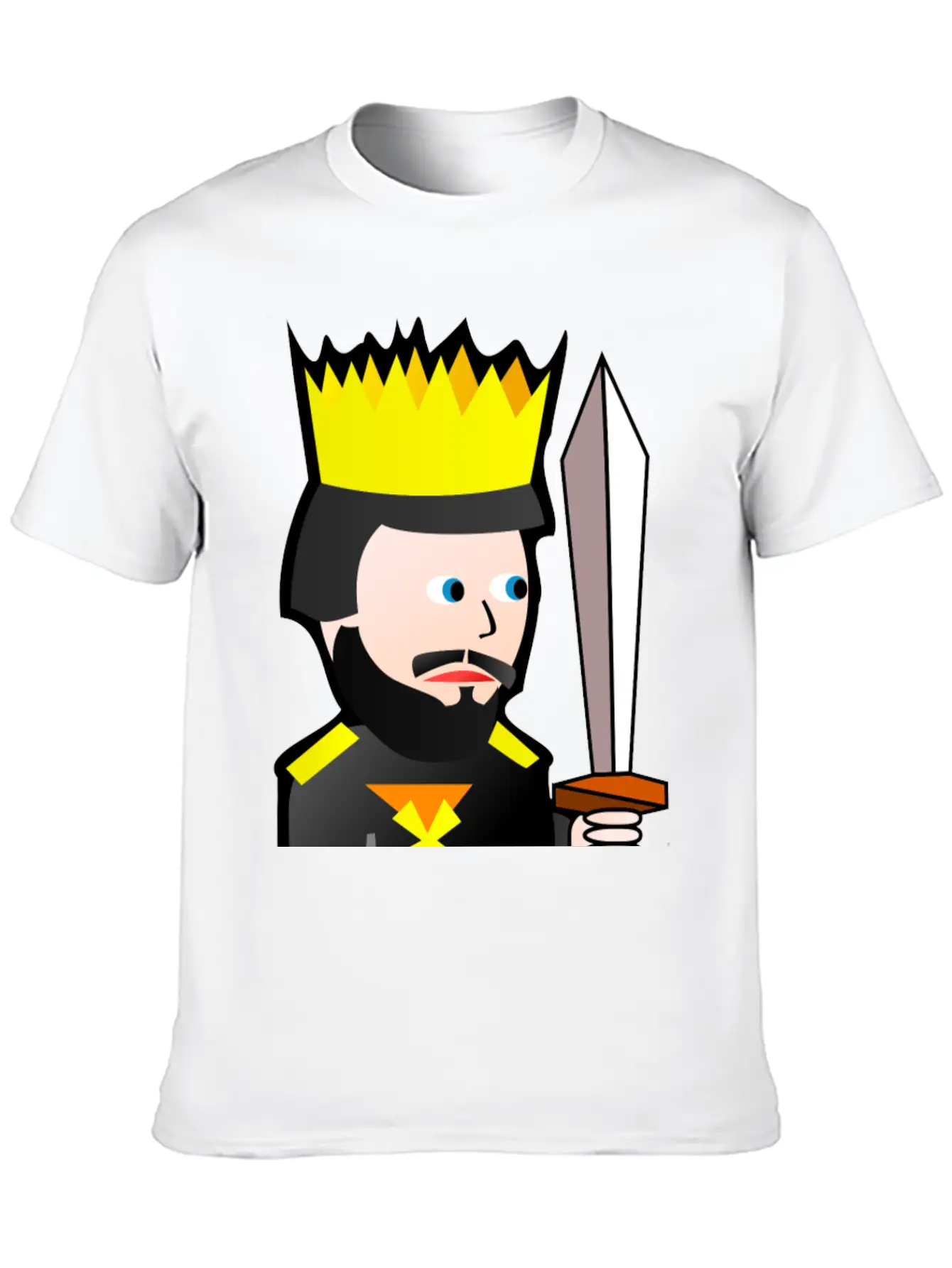 Krone Crown Koenig King Castle Schloss Tower Burg1 Relaxed Everyday Tee – Lightweight And Durable Cotton