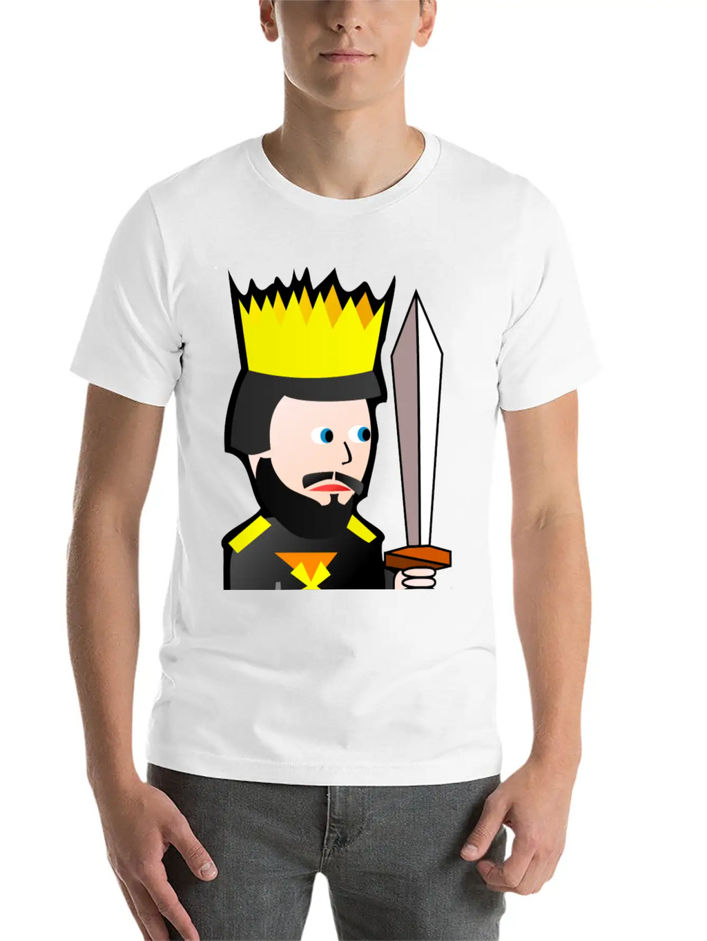 Krone Crown Koenig King Castle Schloss Tower Burg1 Relaxed Everyday Tee – Lightweight And Durable Cotton