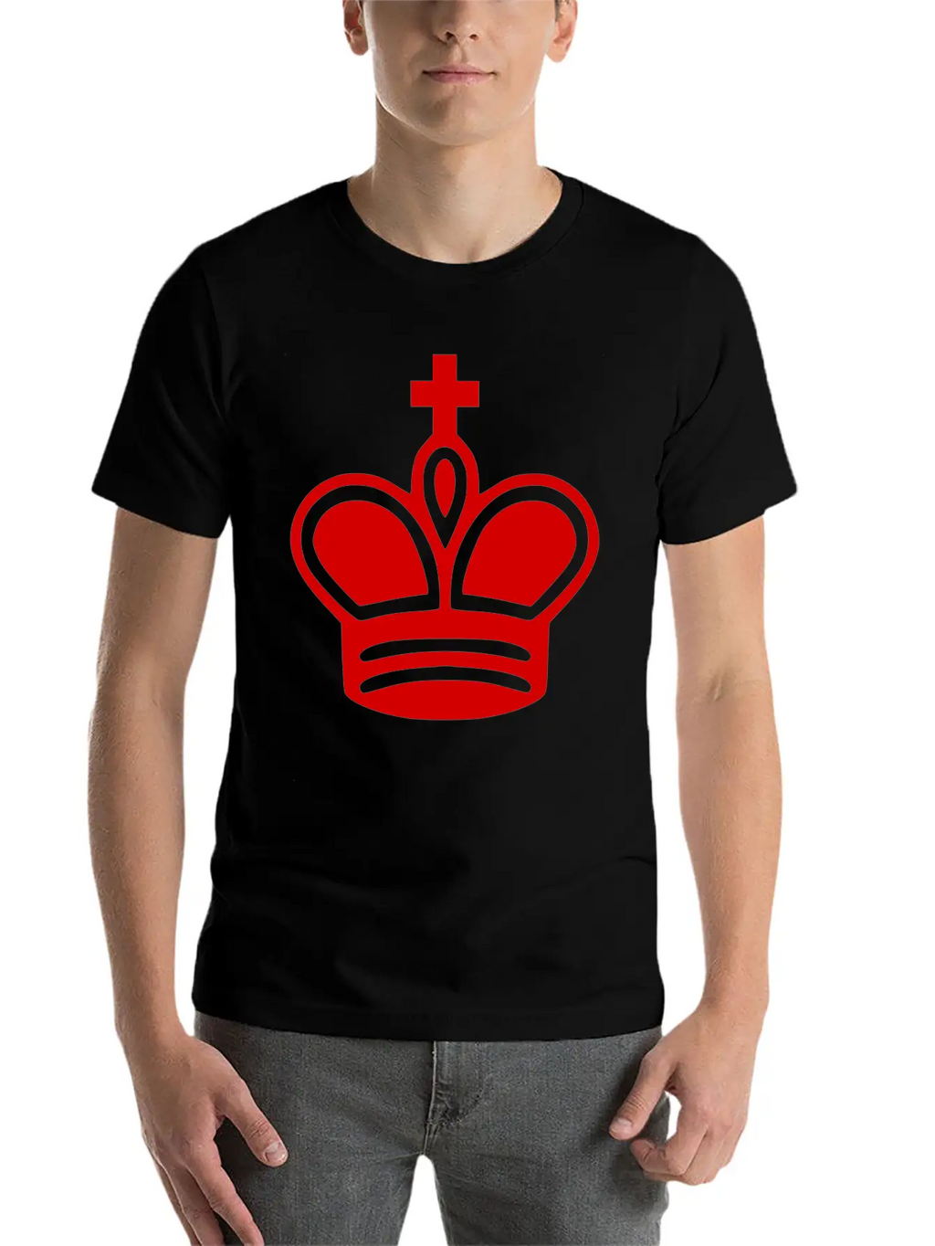 Krone Crown Koenig King Castle Schloss Tower Burg1 Unisex Casual T-Shirt – Clean Design For Daily Comfort