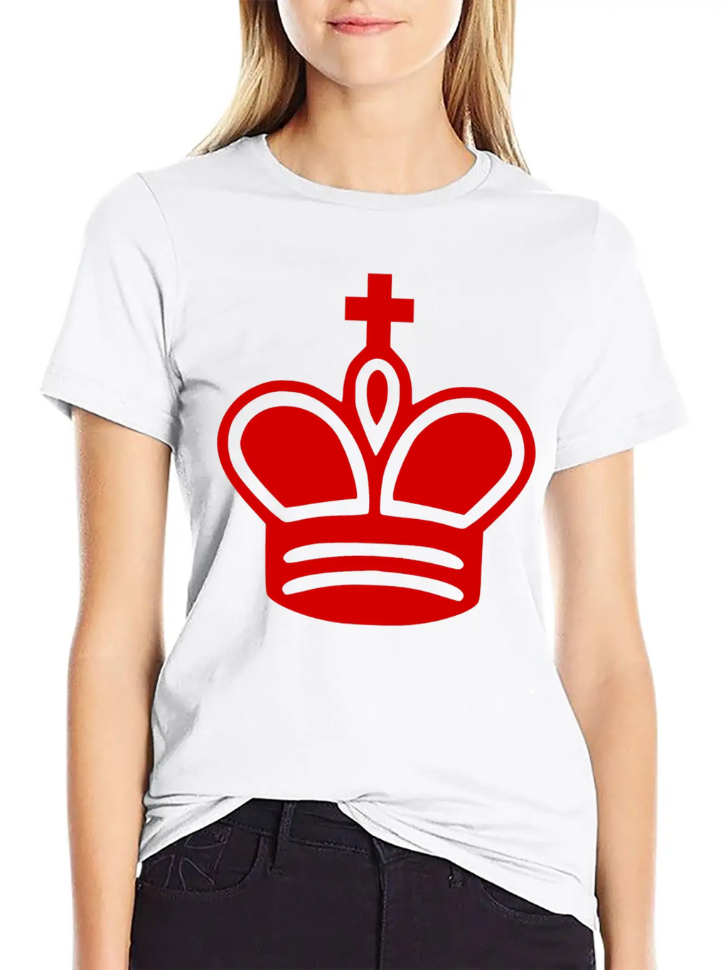 Krone Crown Koenig King Castle Schloss Tower Burg1 Unisex Casual T-Shirt – Clean Design For Daily Comfort