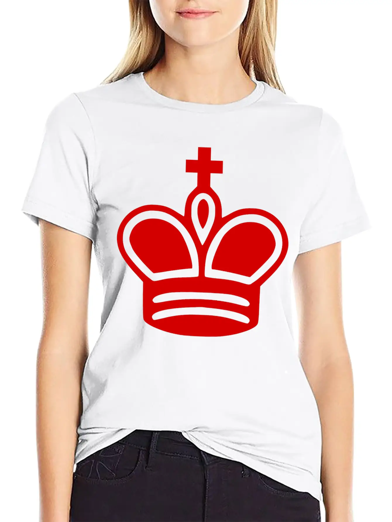 Krone Crown Koenig King Castle Schloss Tower Burg1 Unisex Casual T-Shirt – Clean Design For Daily Comfort