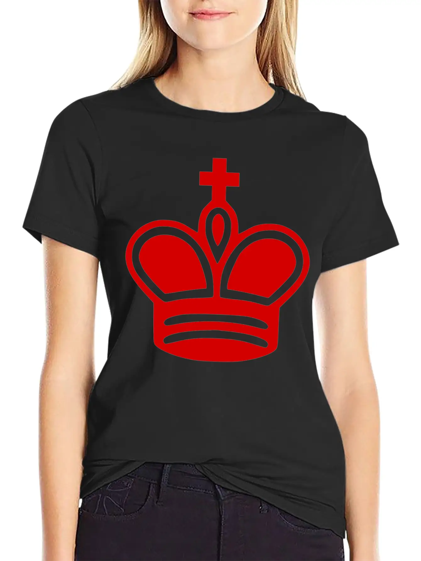 Krone Crown Koenig King Castle Schloss Tower Burg1 Unisex Casual T-Shirt – Clean Design For Daily Comfort