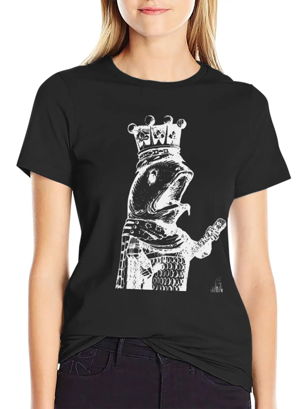Krone Crown Koenig King Castle Schloss Tower Burg2 Relaxed Everyday Tee – Lightweight And Durable Cotton