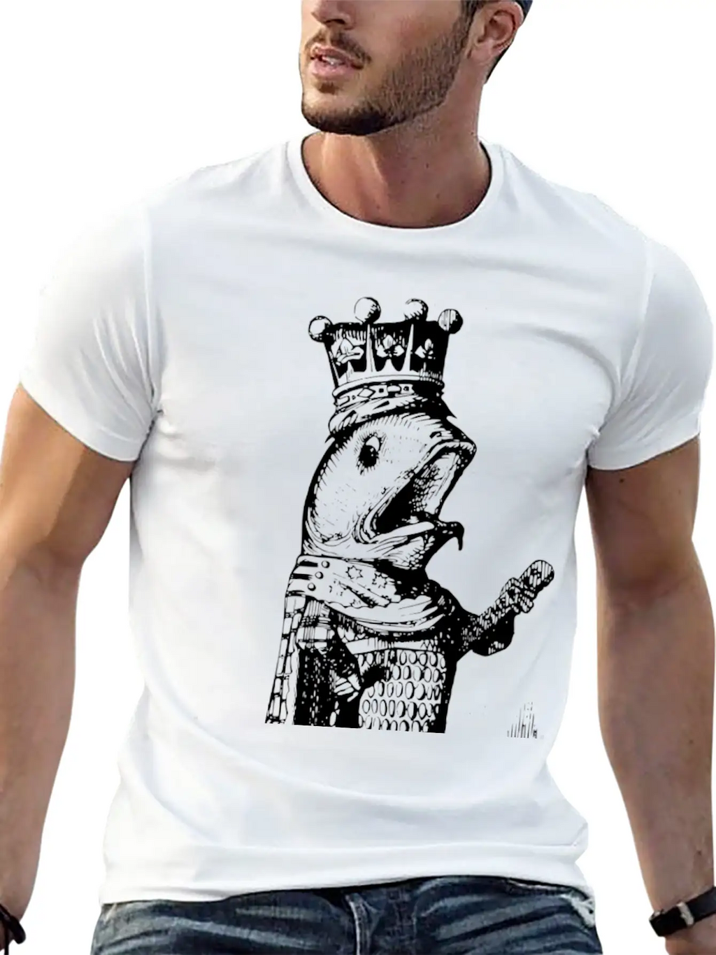 Krone Crown Koenig King Castle Schloss Tower Burg2 Relaxed Everyday Tee – Lightweight And Durable Cotton
