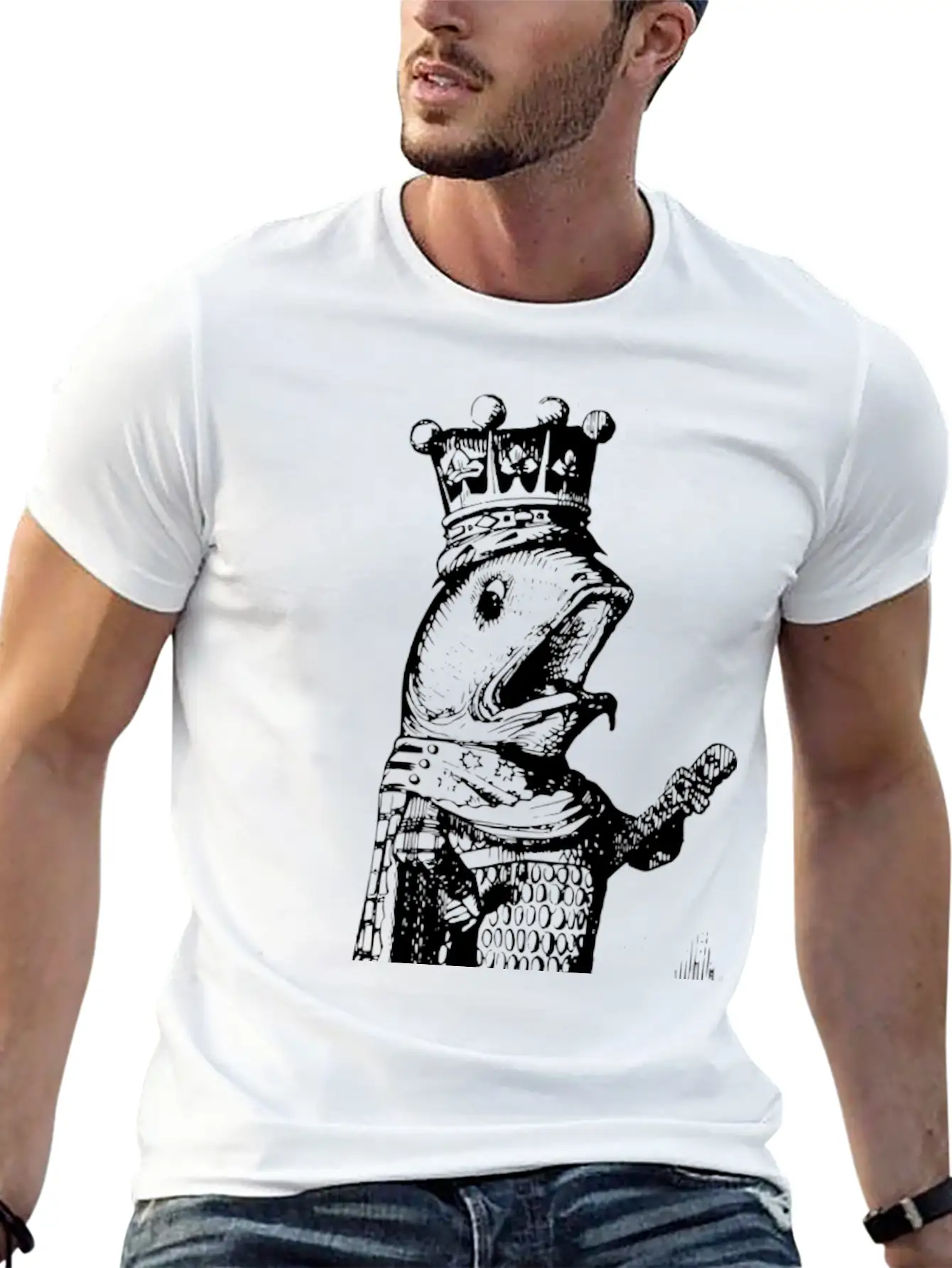Krone Crown Koenig King Castle Schloss Tower Burg2 Relaxed Everyday Tee – Lightweight And Durable Cotton