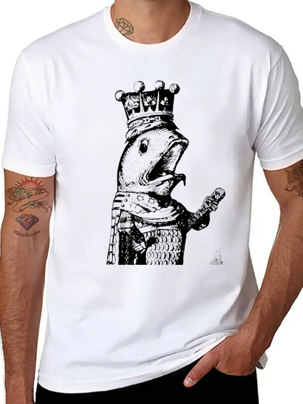 Krone Crown Koenig King Castle Schloss Tower Burg2 Relaxed Everyday Tee – Lightweight And Durable Cotton