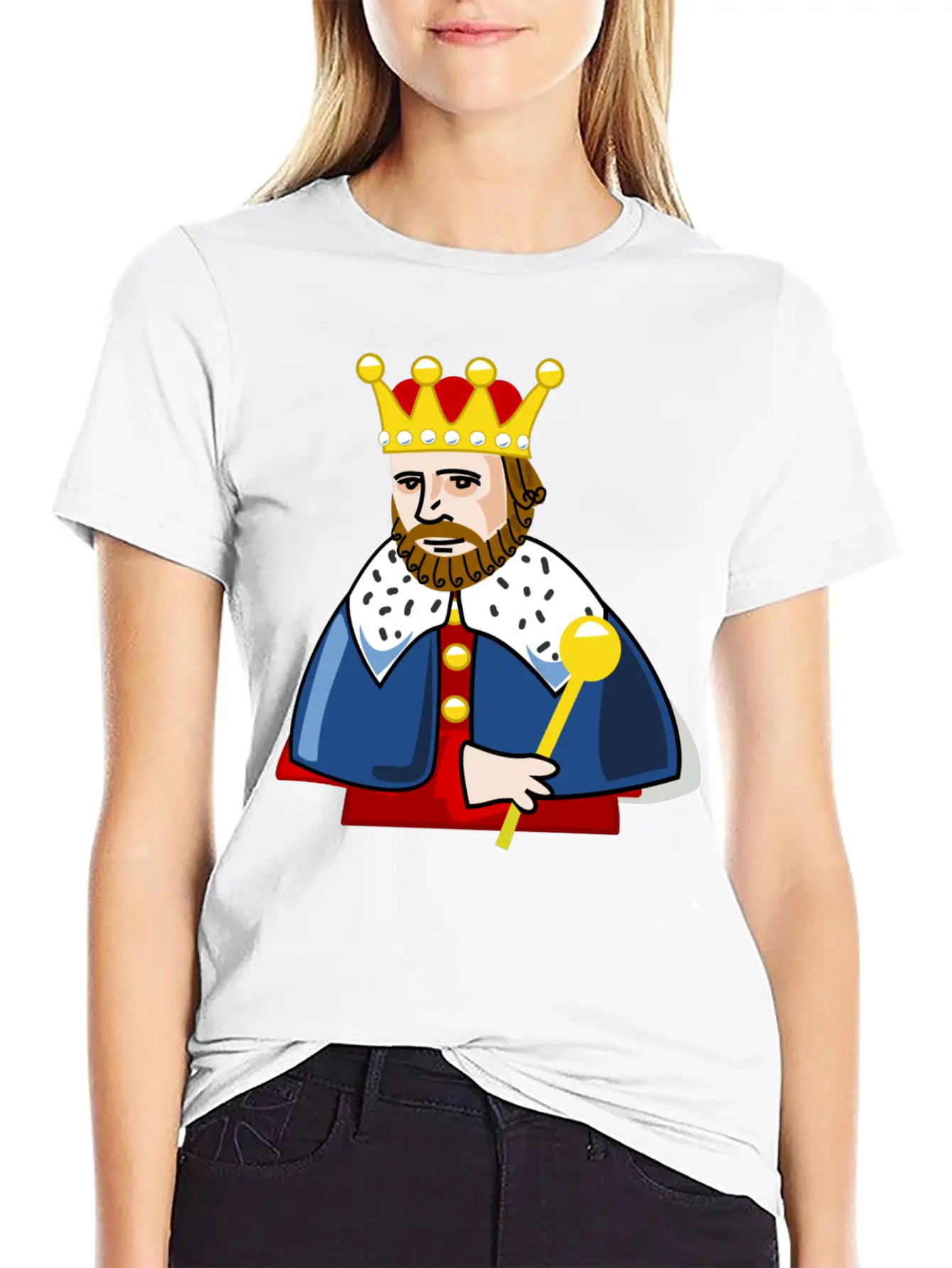 Krone Crown Koenig King Castle Schloss Tower Burg6 Classic Cotton Tee – Unisex Comfort For Any Season