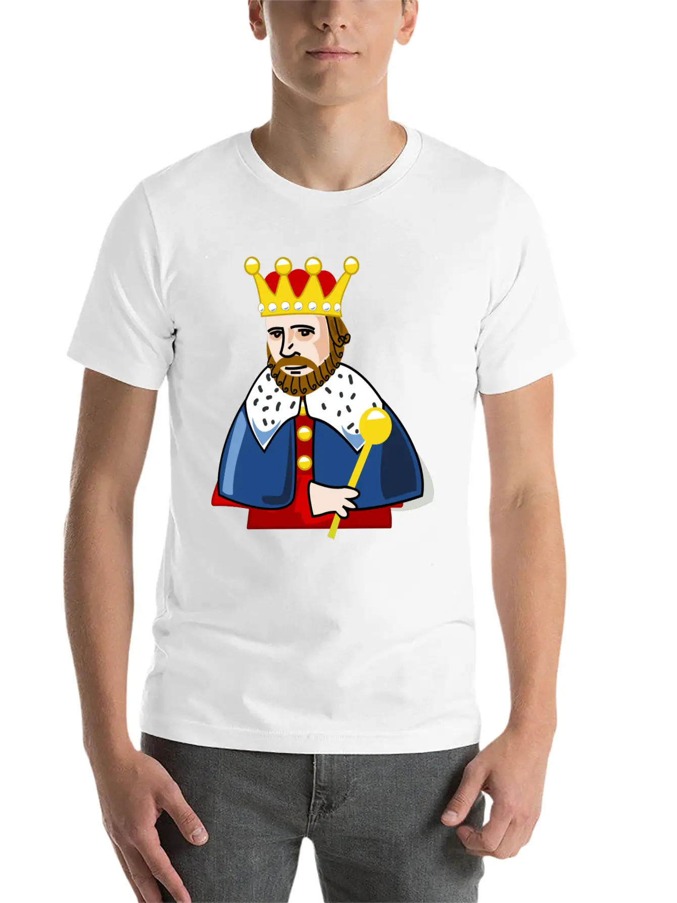 Krone Crown Koenig King Castle Schloss Tower Burg6 Classic Cotton Tee – Unisex Comfort For Any Season