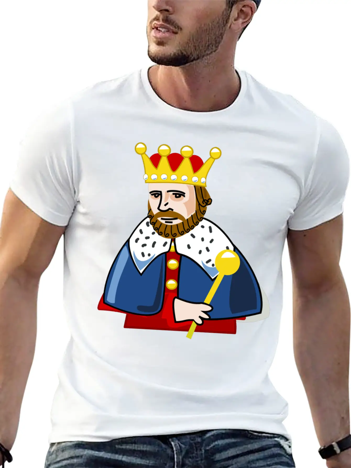 Krone Crown Koenig King Castle Schloss Tower Burg6 Classic Cotton Tee – Unisex Comfort For Any Season