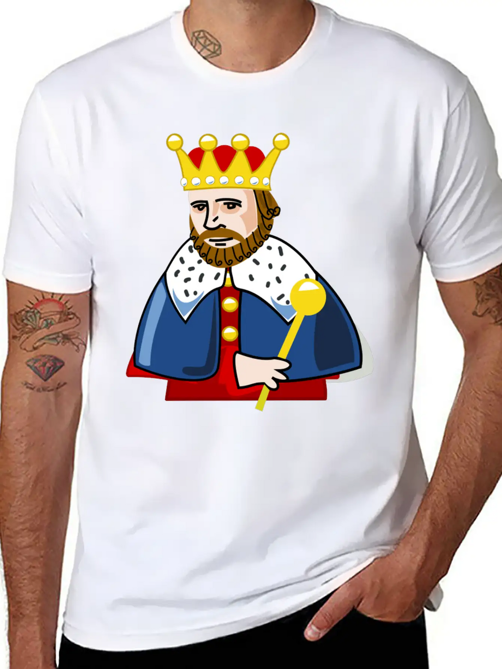 Krone Crown Koenig King Castle Schloss Tower Burg6 Classic Cotton Tee – Unisex Comfort For Any Season