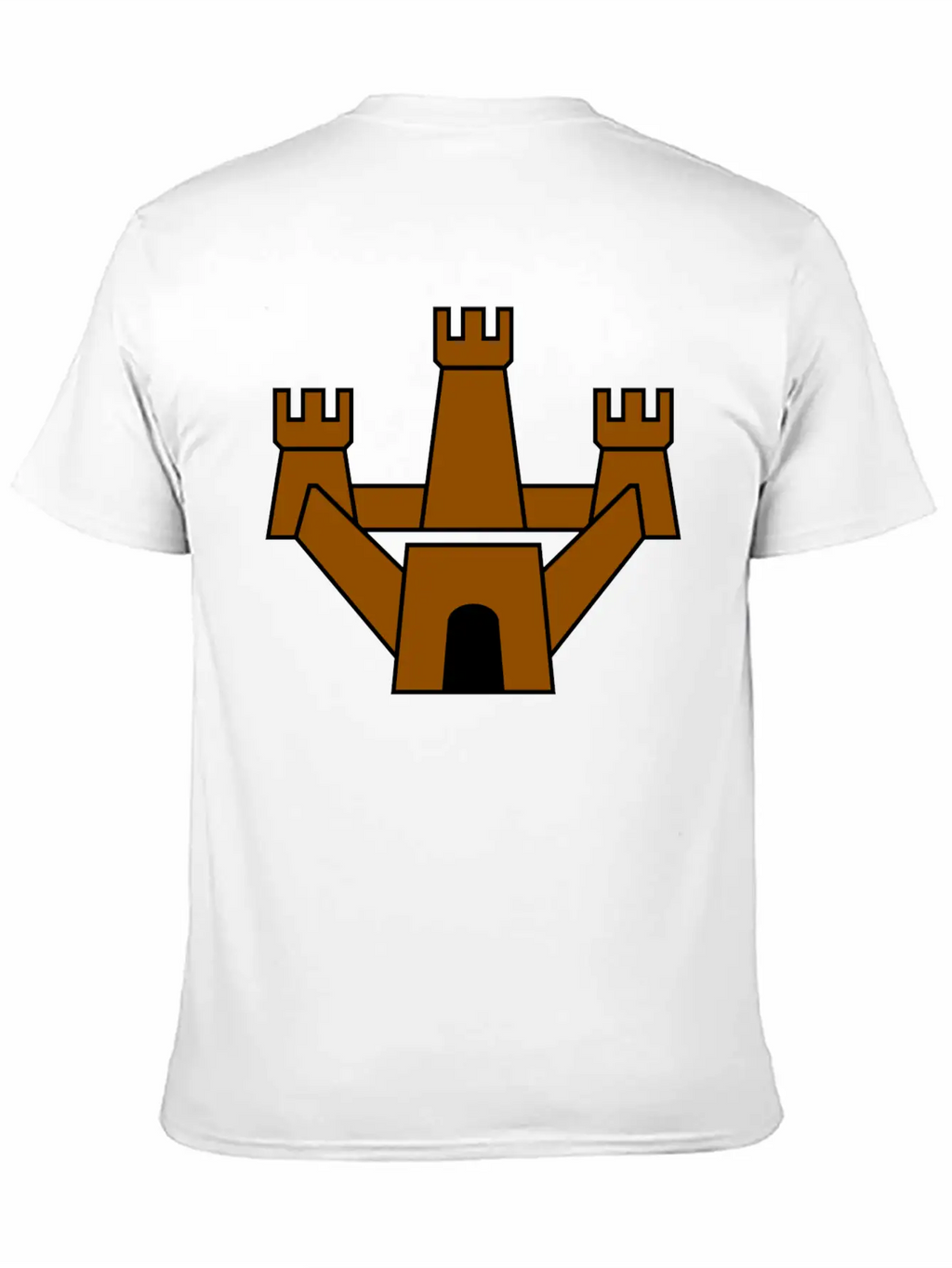 Krone Crown Koenig King Castle Schloss Tower Burg8 Breathable Soft Cotton T-Shirt – Timeless Casual Look
