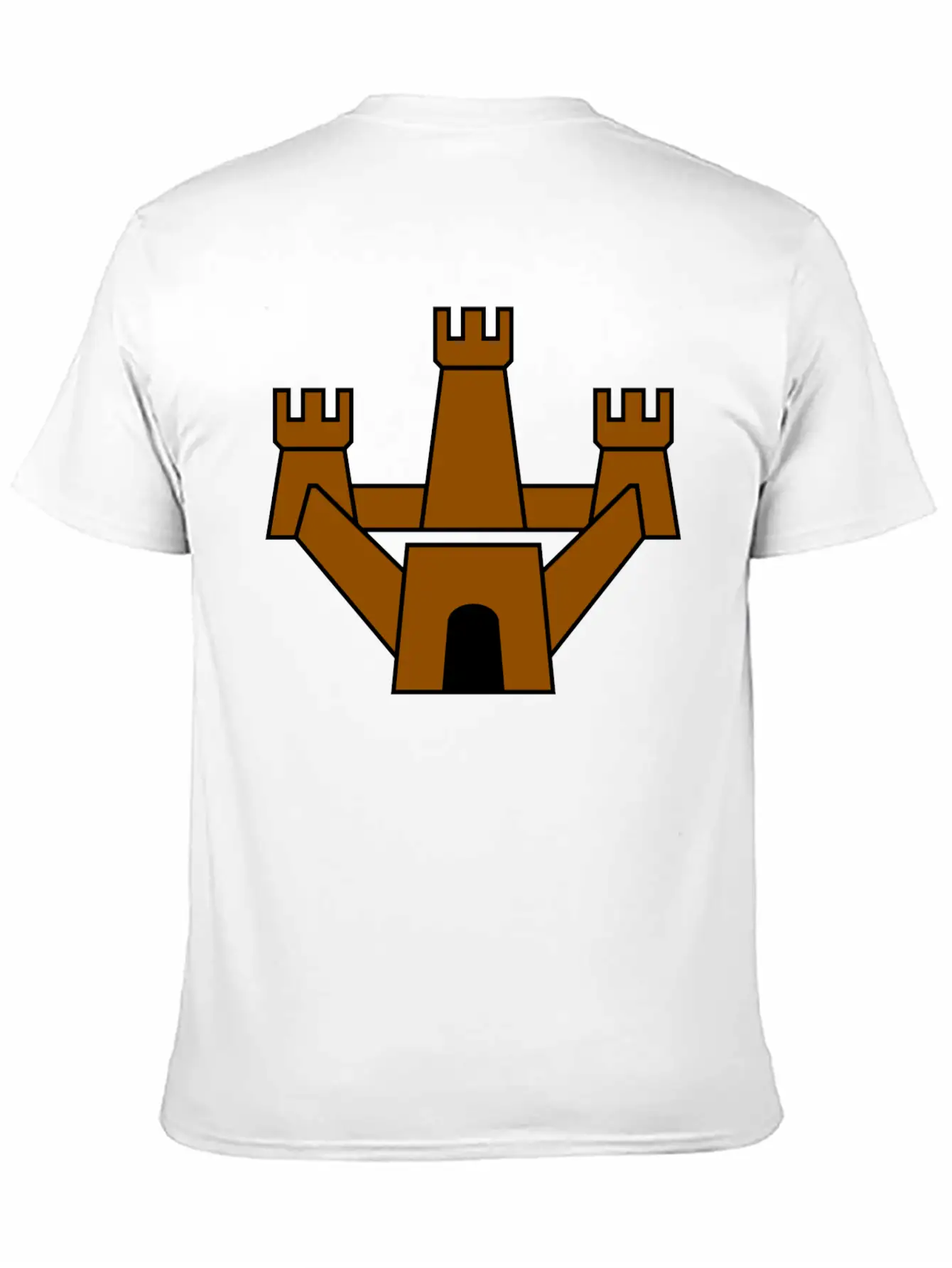Krone Crown Koenig King Castle Schloss Tower Burg8 Breathable Soft Cotton T-Shirt – Timeless Casual Look