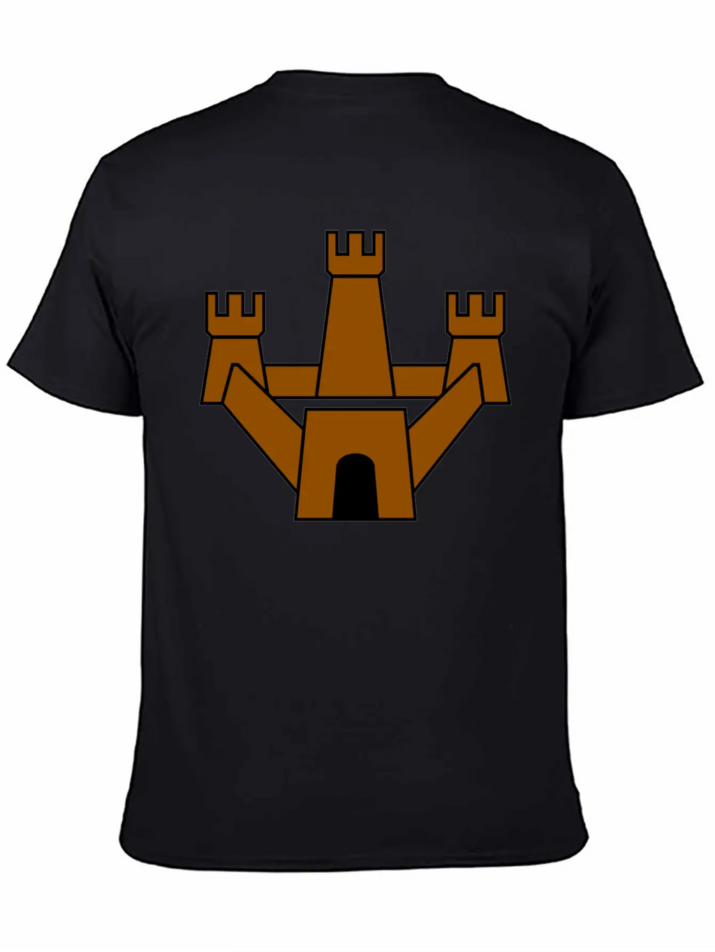 Krone Crown Koenig King Castle Schloss Tower Burg8 Breathable Soft Cotton T-Shirt – Timeless Casual Look