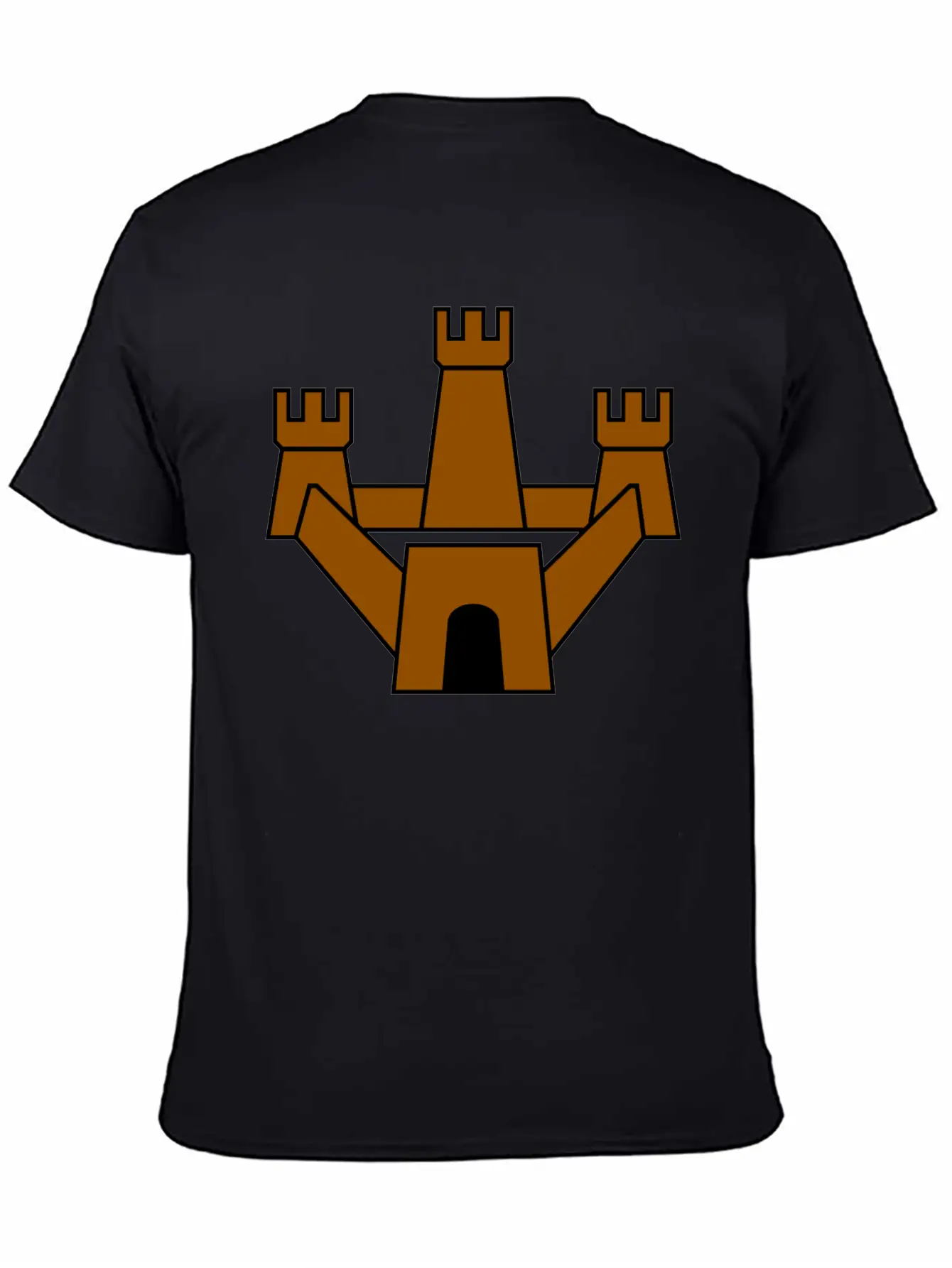 Krone Crown Koenig King Castle Schloss Tower Burg8 Breathable Soft Cotton T-Shirt – Timeless Casual Look
