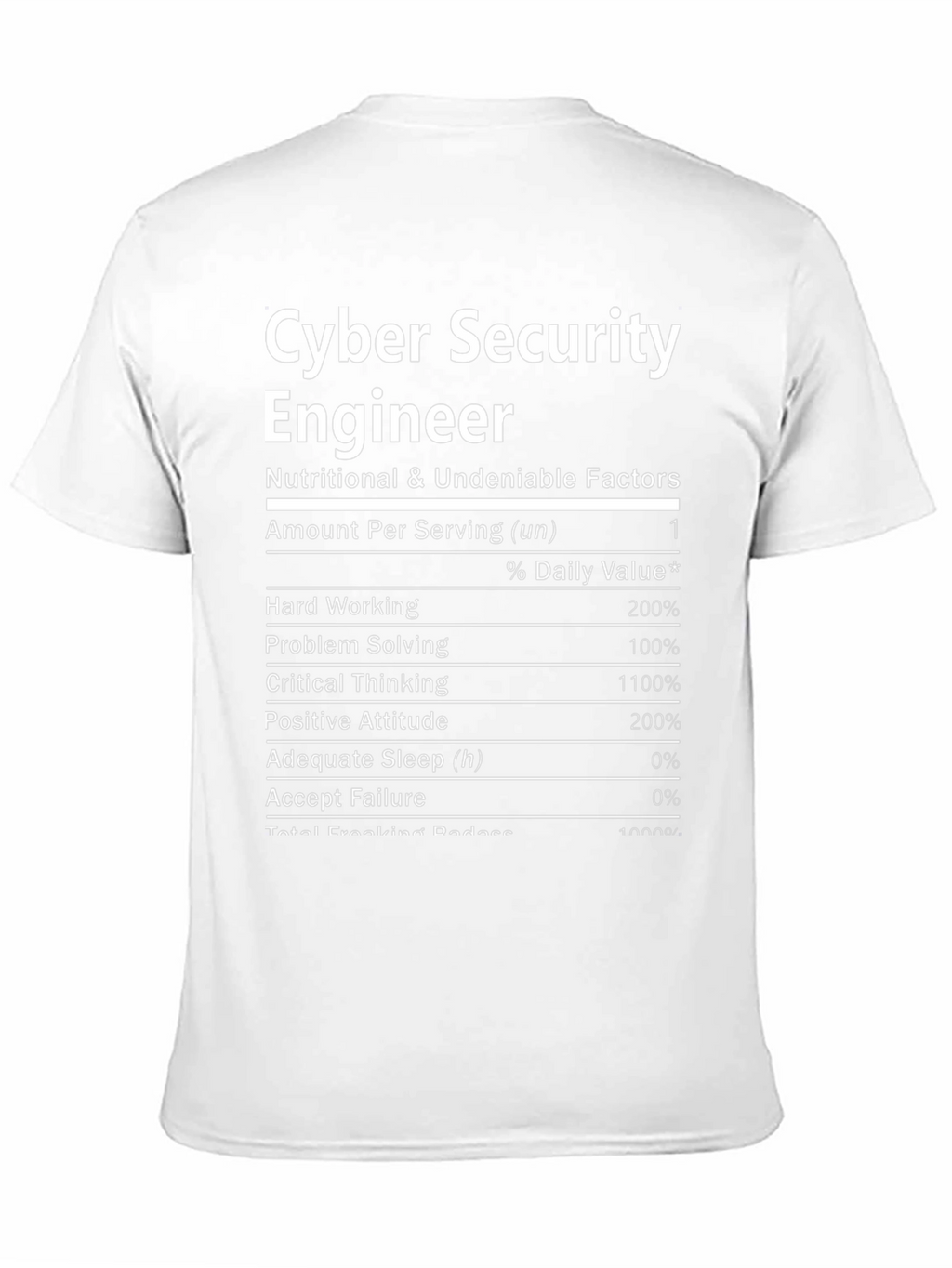 Cyber Security Engineer T-Shirt