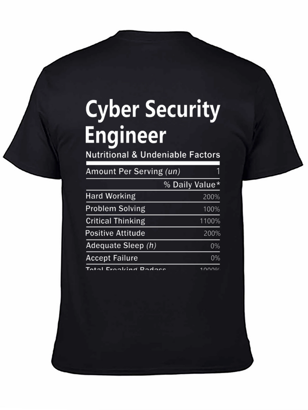 Cyber Security Engineer T-Shirt