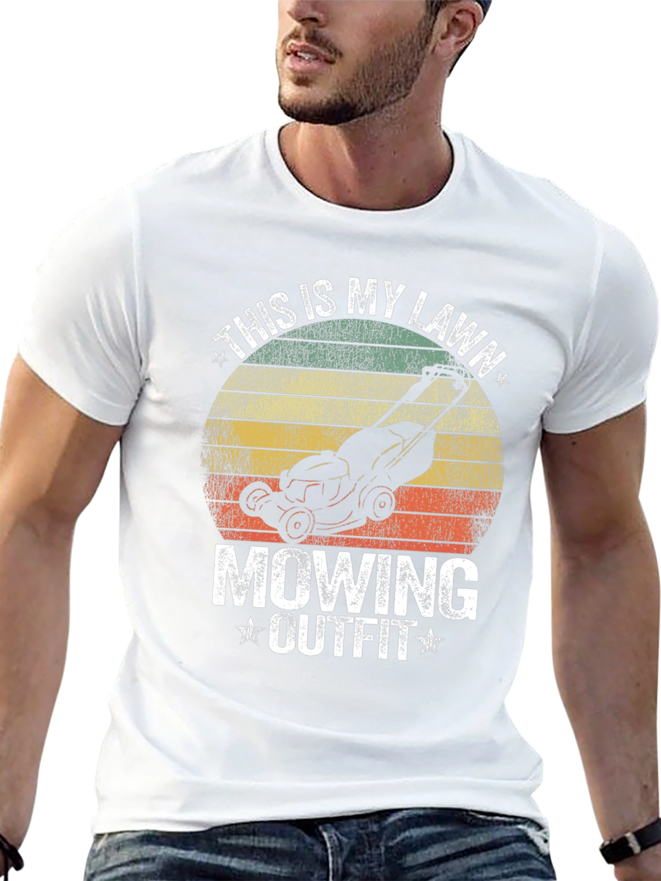 This is My Lawn Mowing Outfit T-Shirt
