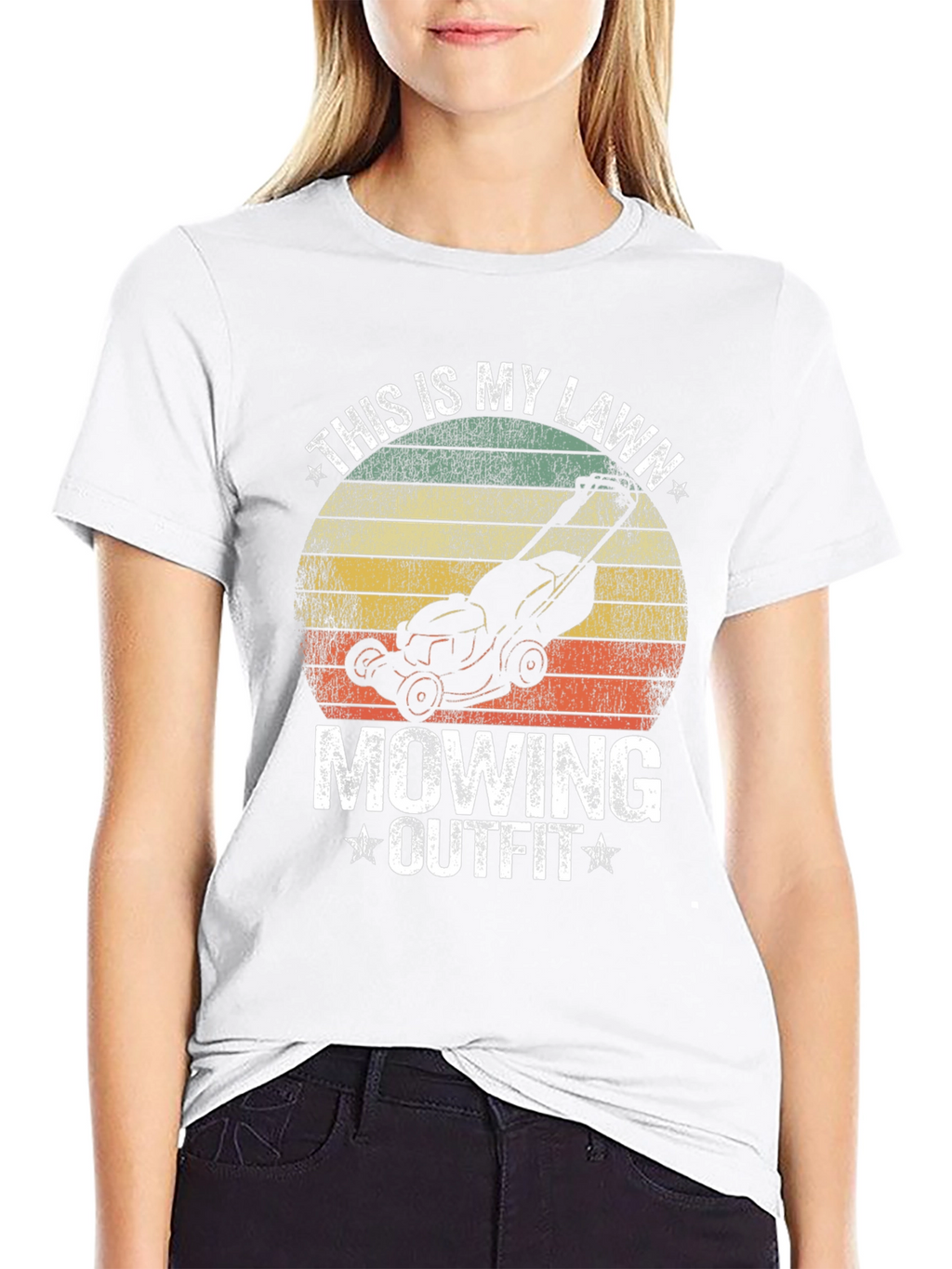 This is My Lawn Mowing Outfit T-Shirt