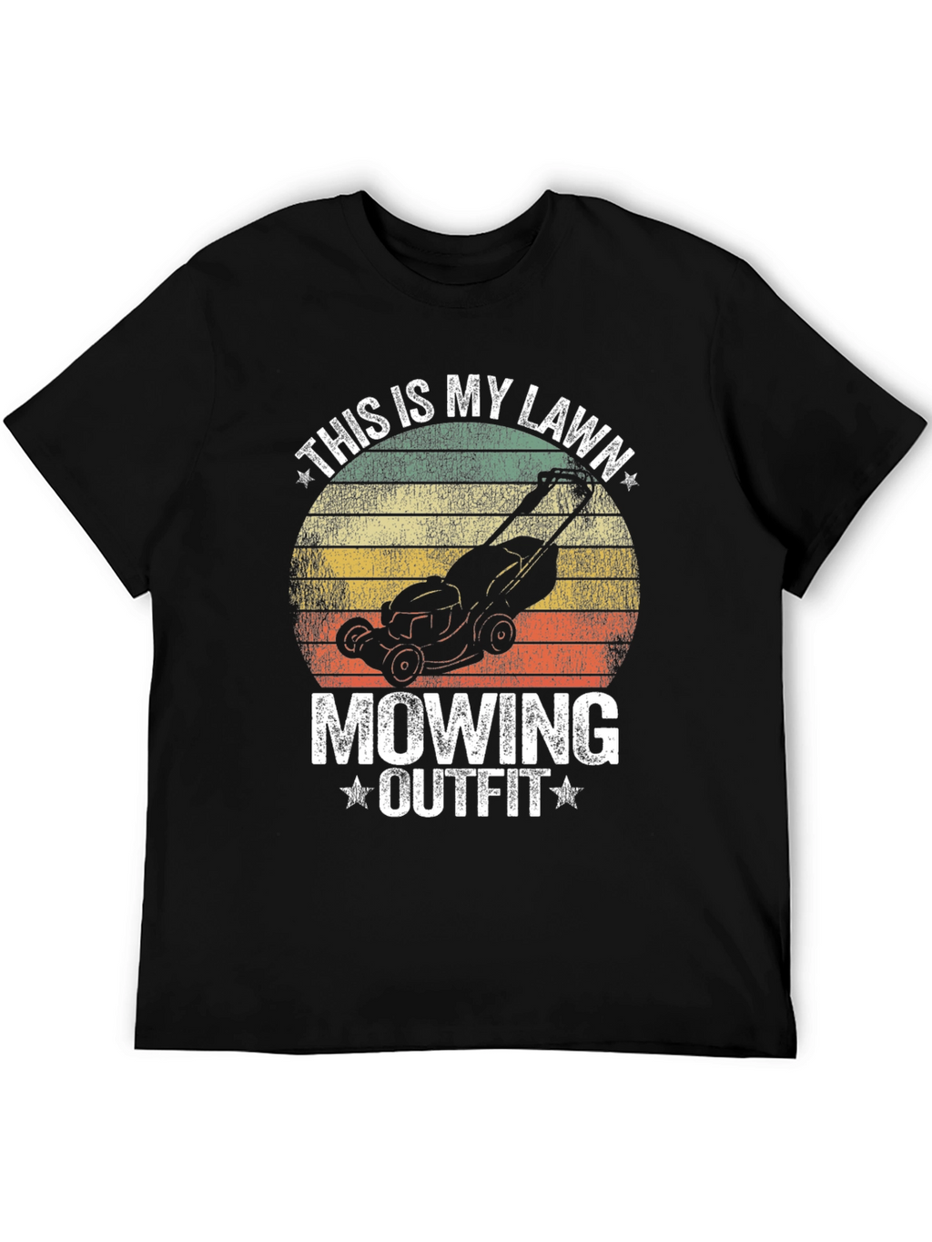 This is My Lawn Mowing Outfit T-Shirt