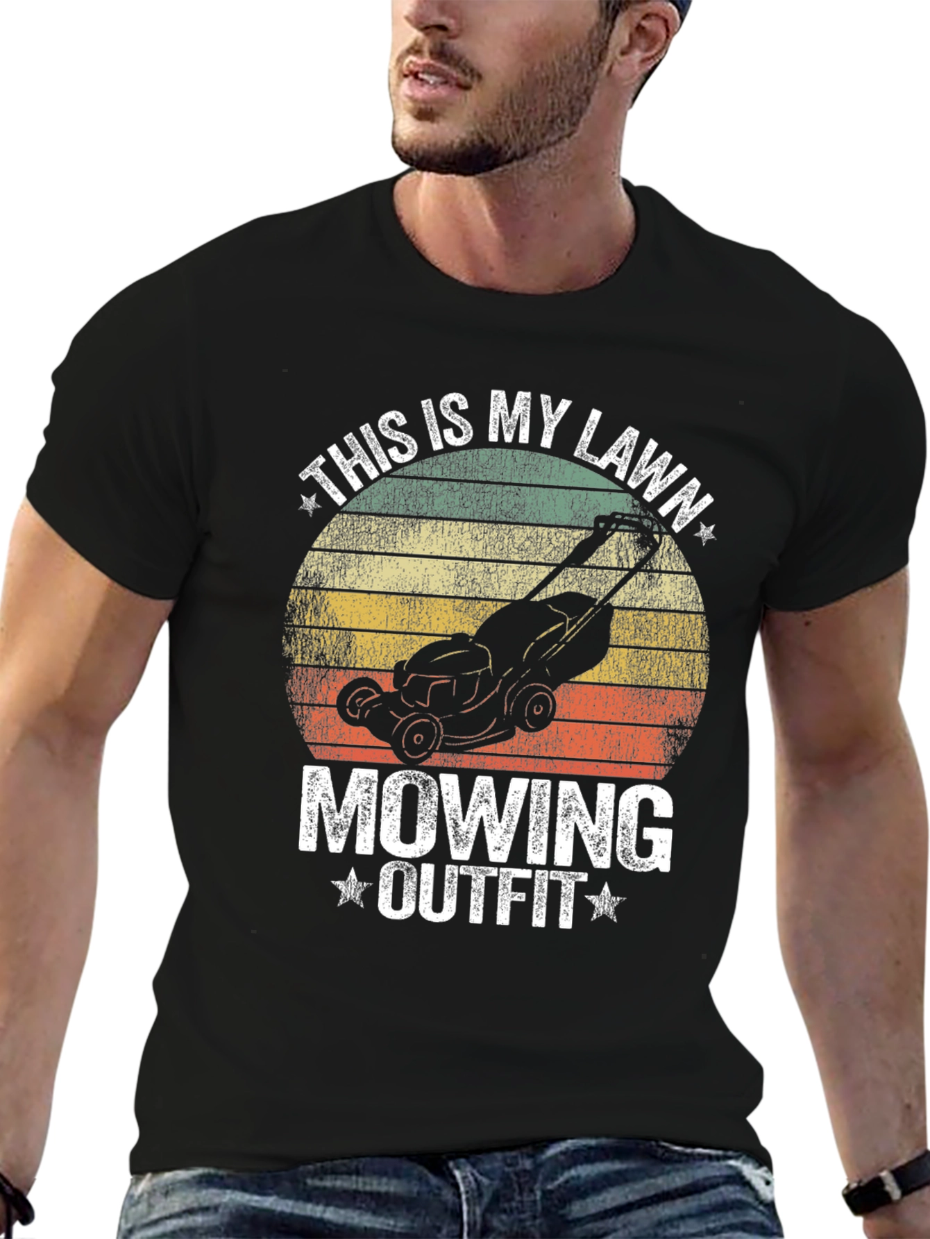 This is My Lawn Mowing Outfit T-Shirt