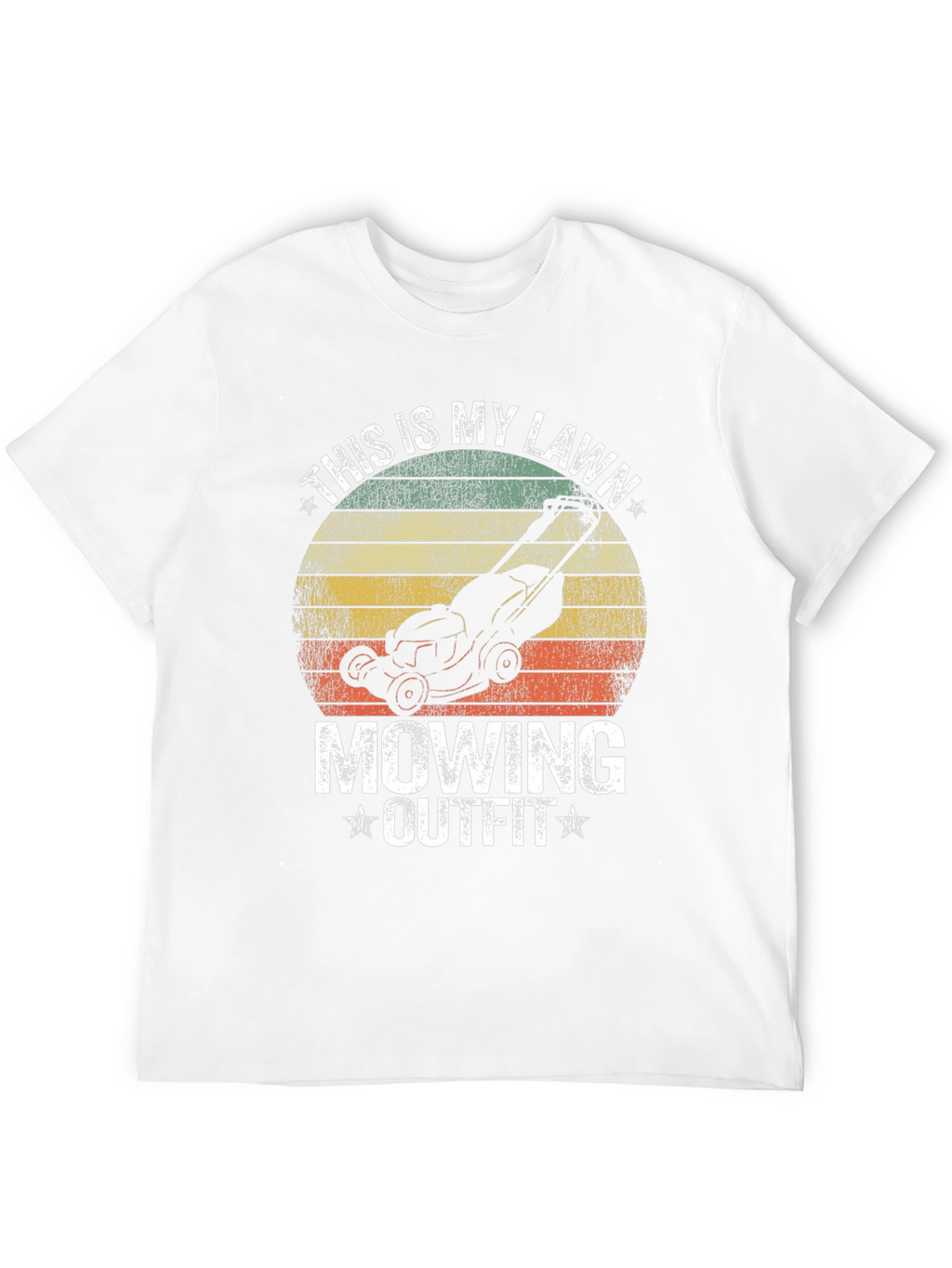 This is My Lawn Mowing Outfit T-Shirt