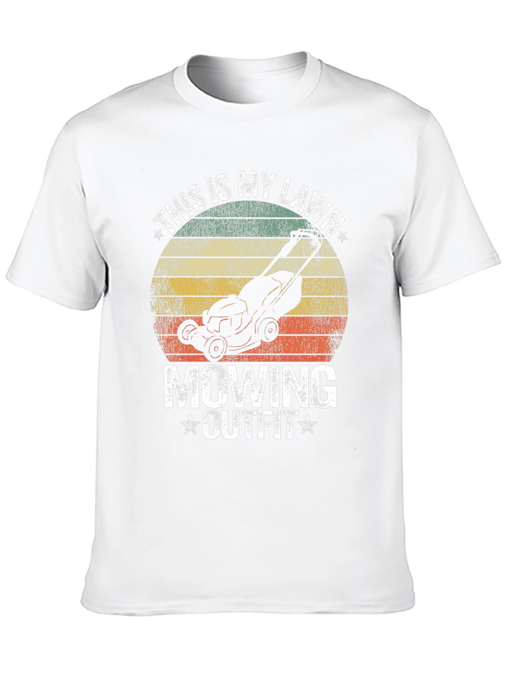 This is My Lawn Mowing Outfit T-Shirt