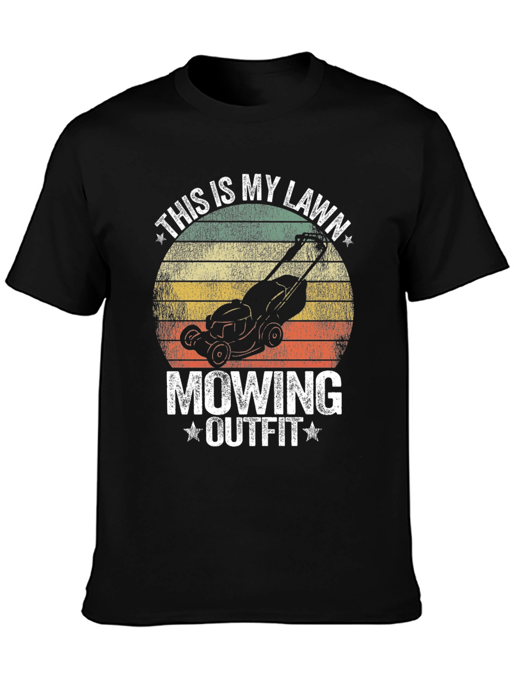 This is My Lawn Mowing Outfit T-Shirt