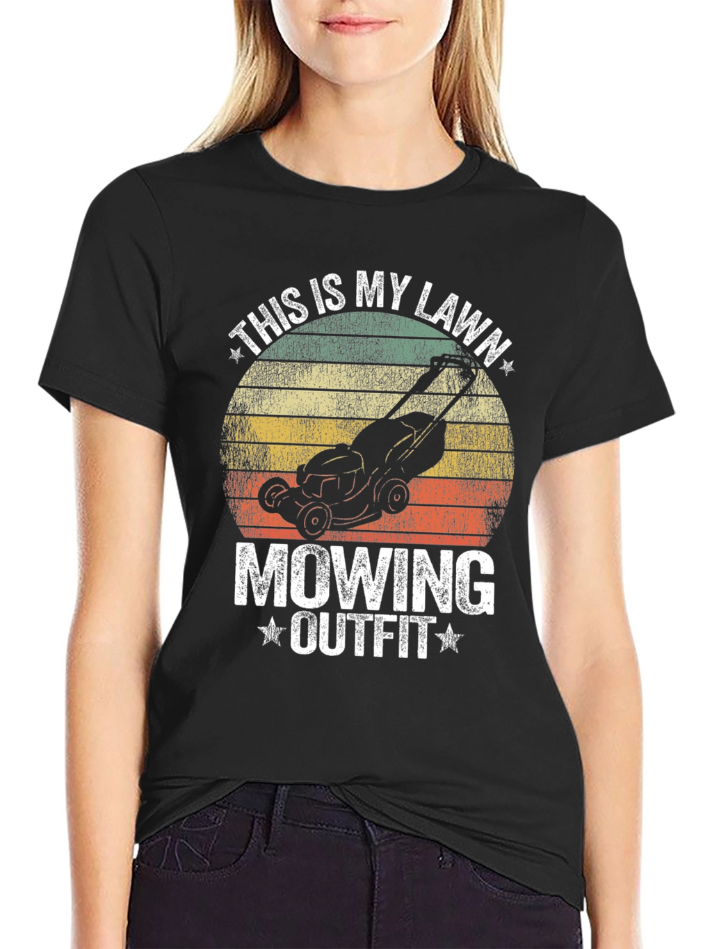 This is My Lawn Mowing Outfit T-Shirt