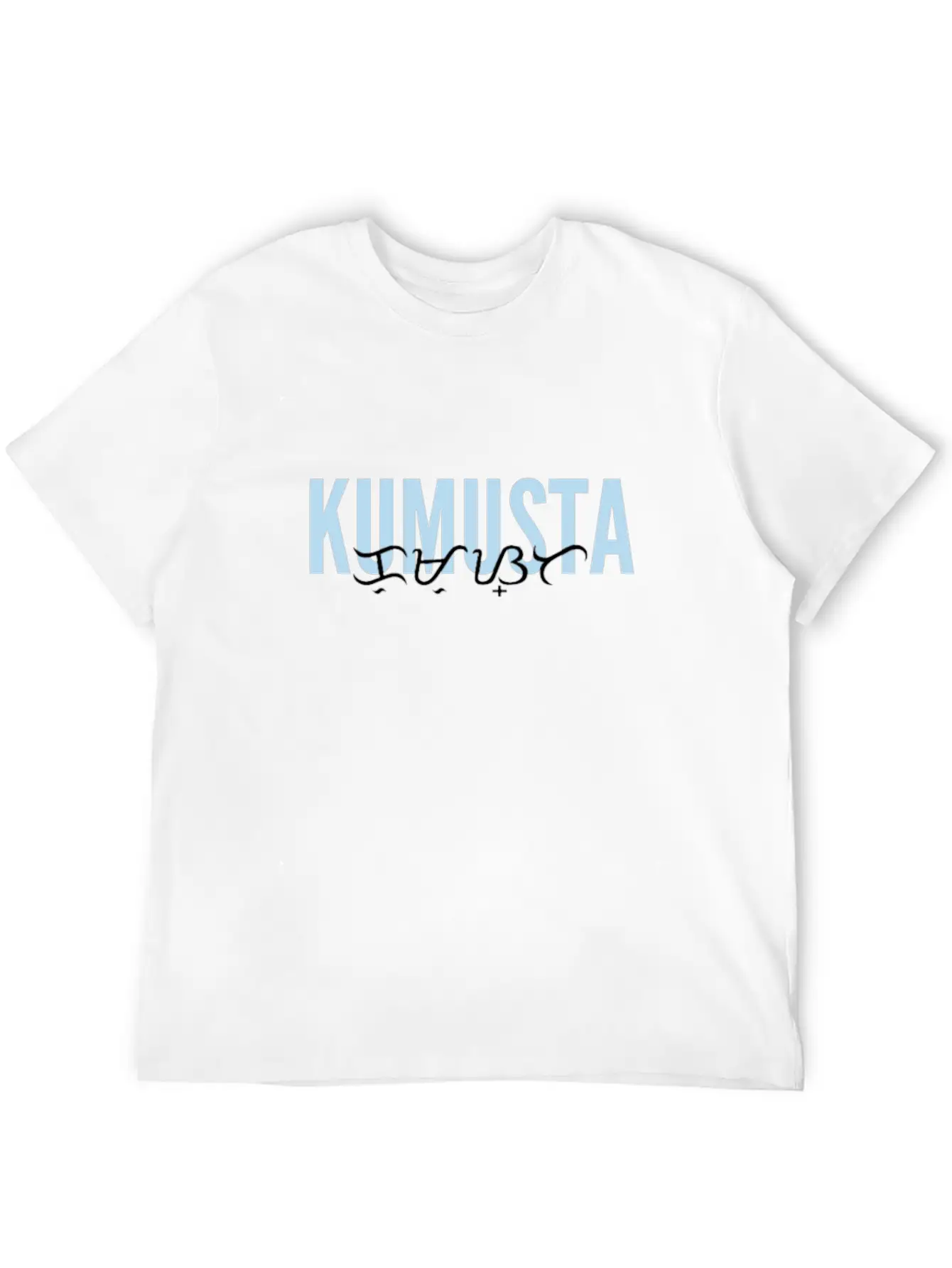 Kumusta Baybayin Relaxed Everyday Tee – Lightweight And Durable Cotton