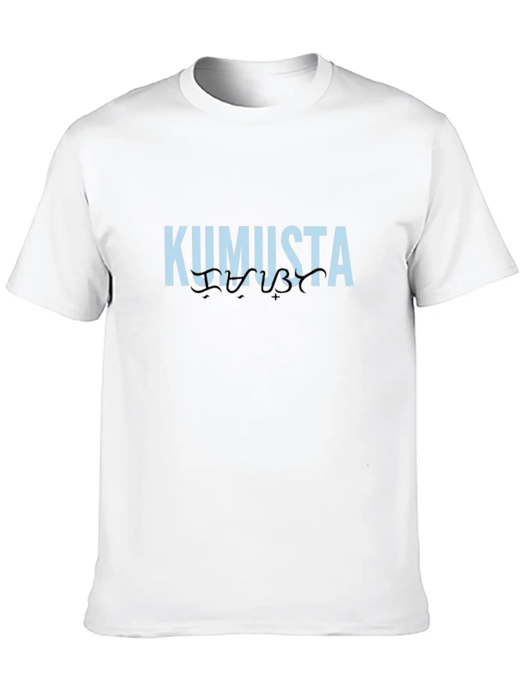 Kumusta Baybayin Relaxed Everyday Tee – Lightweight And Durable Cotton
