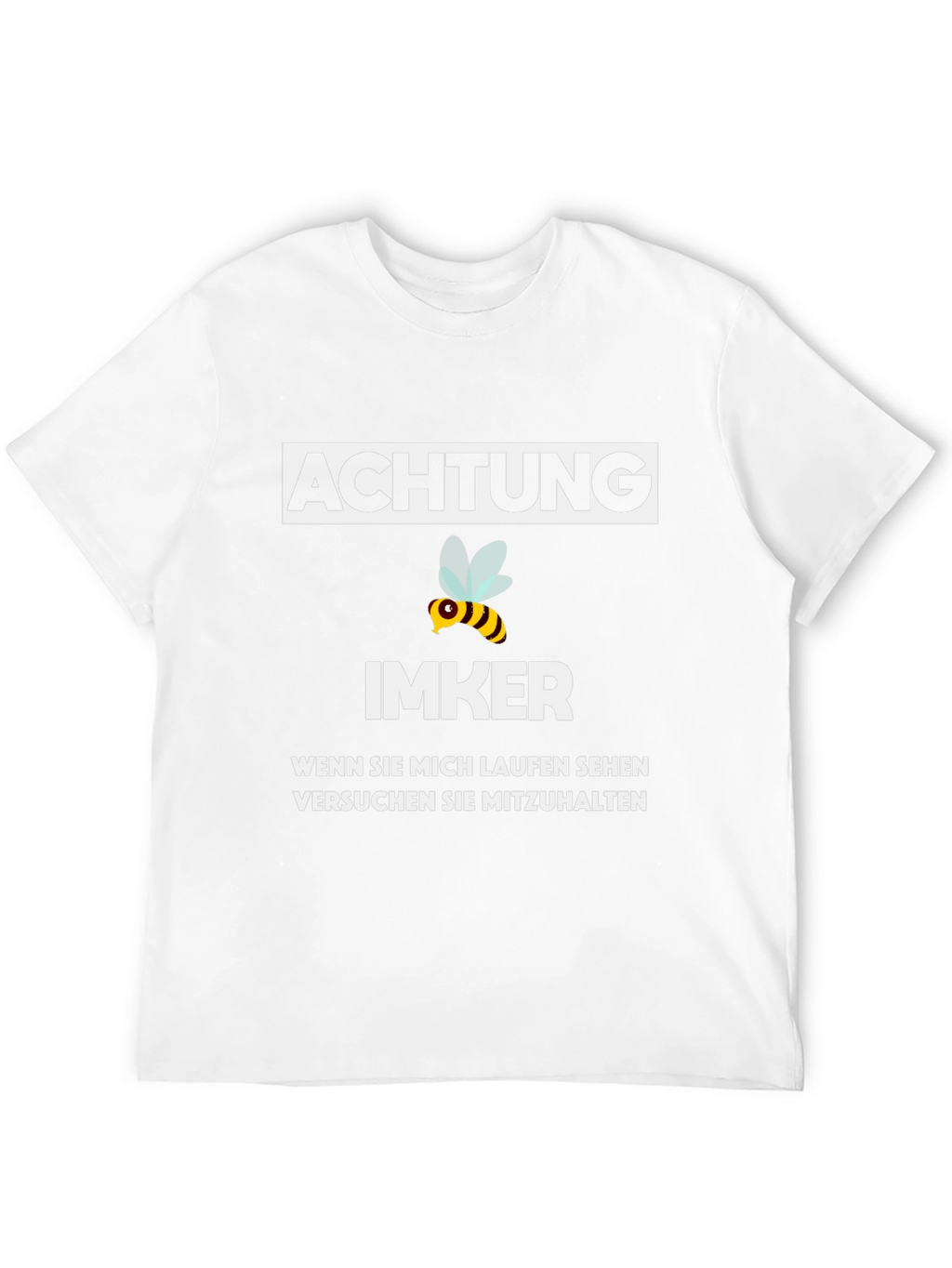 Achtung Imker Funny Beekeeper T-Shirt