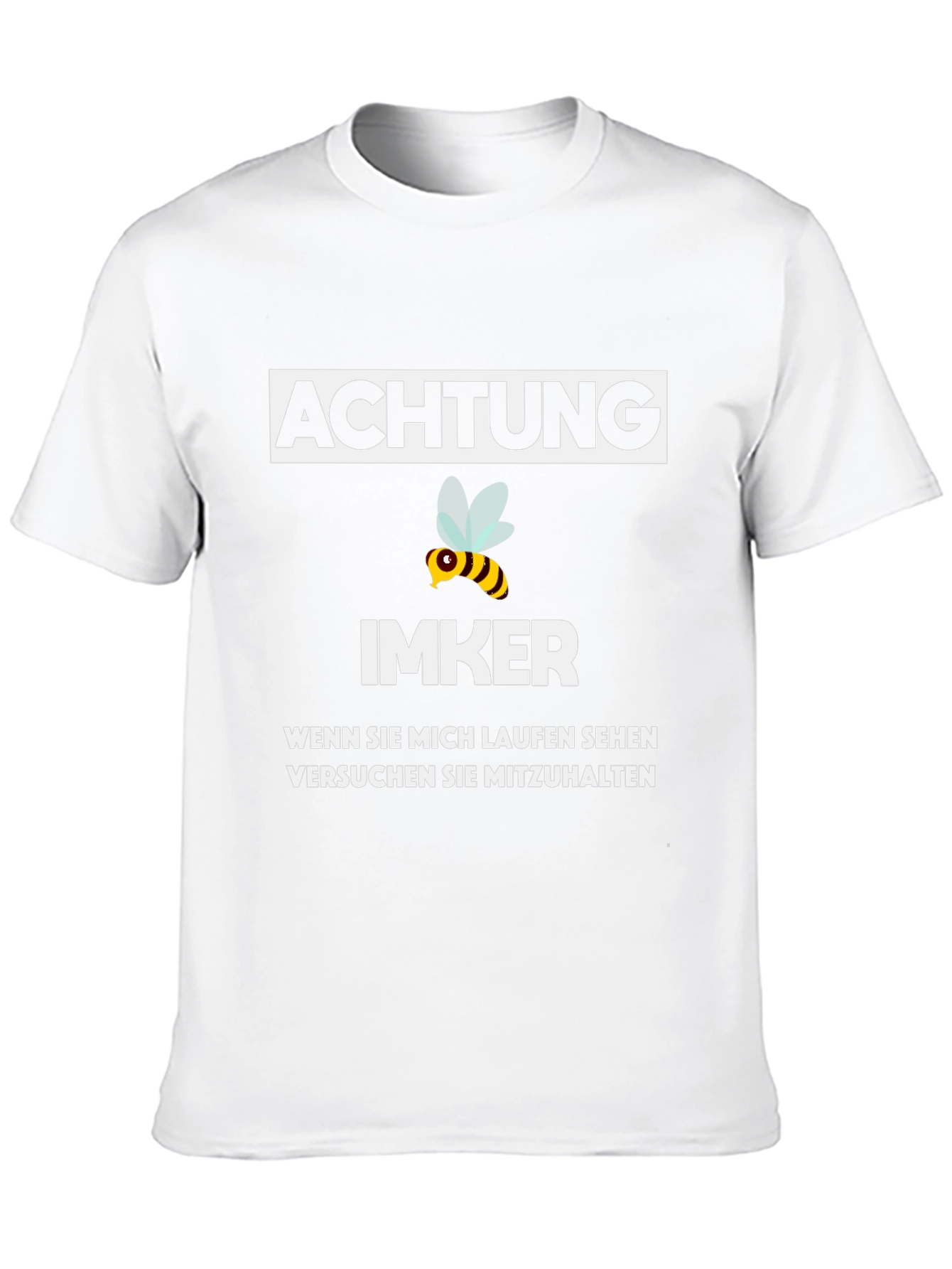 Achtung Imker Funny Beekeeper T-Shirt