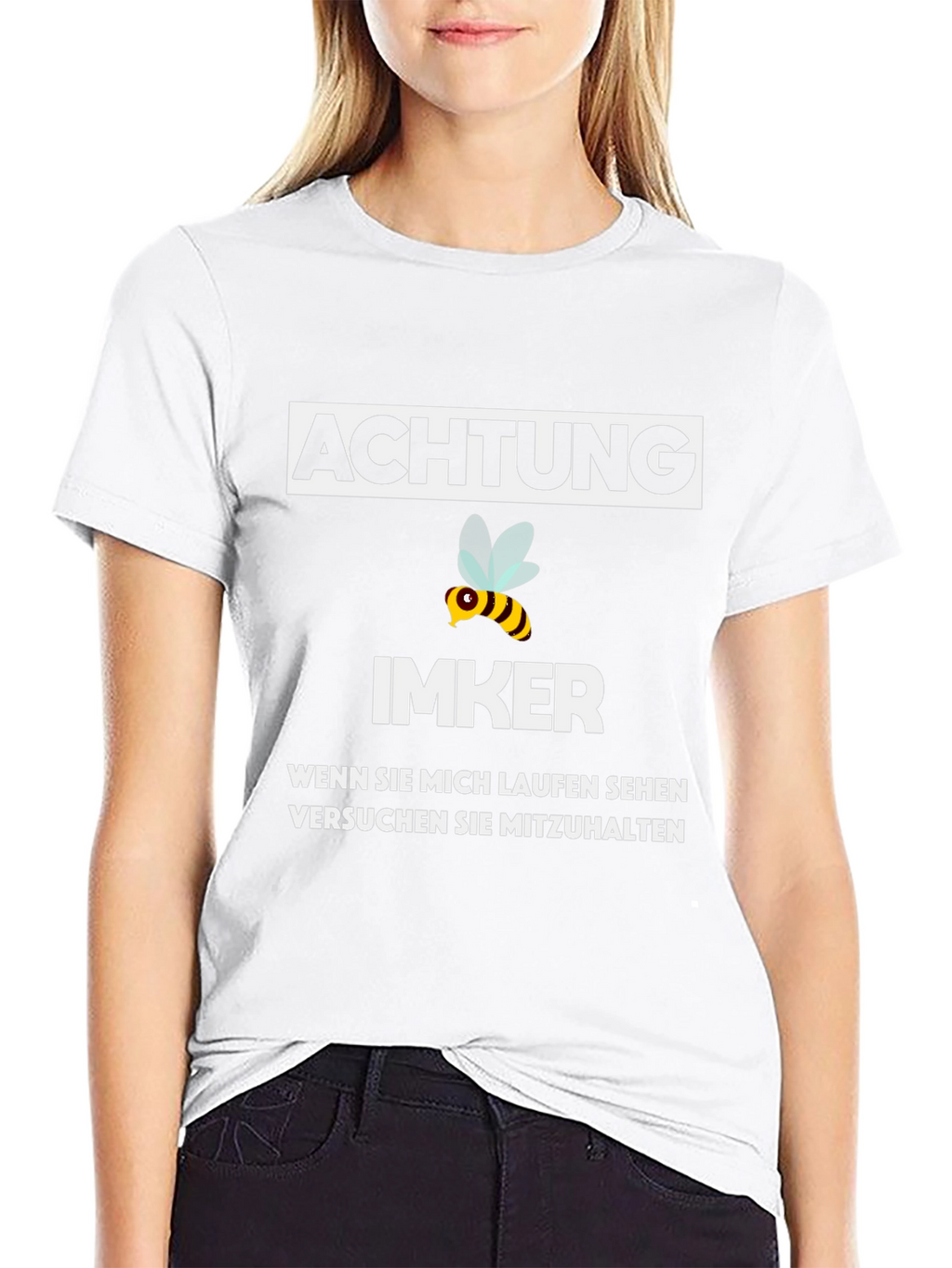 Achtung Imker Funny Beekeeper T-Shirt
