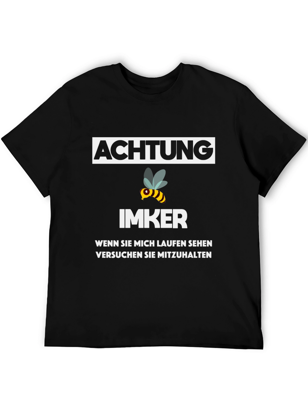 Achtung Imker Funny Beekeeper T-Shirt