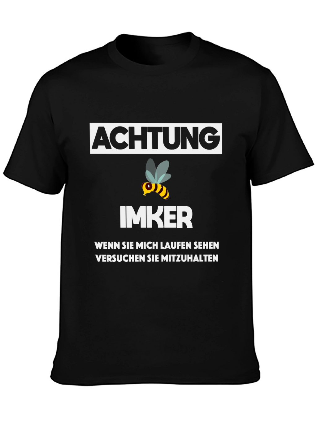 Achtung Imker Funny Beekeeper T-Shirt