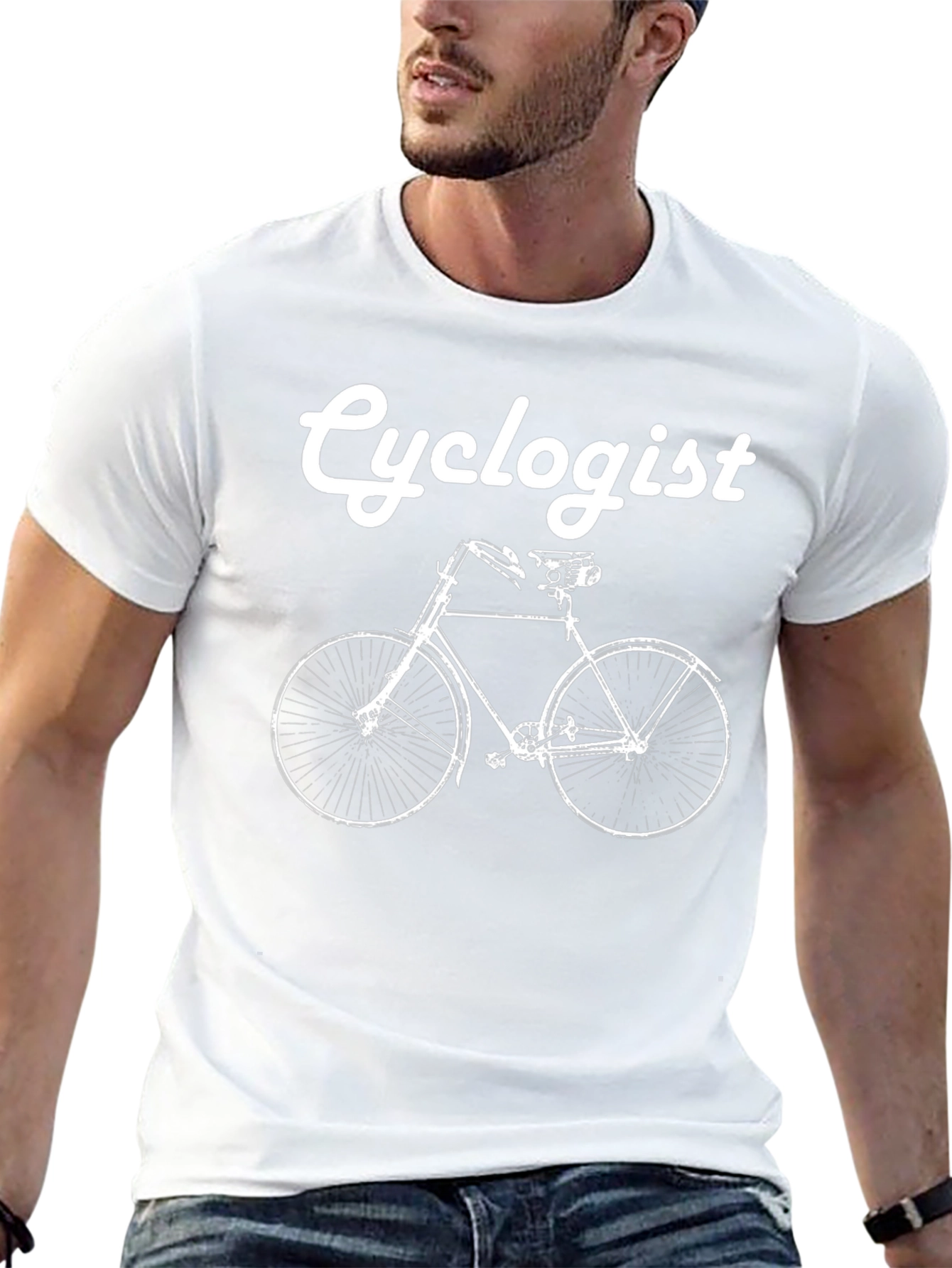 Cyclogist Graphic T-Shirt - Bicycle Lover Tee