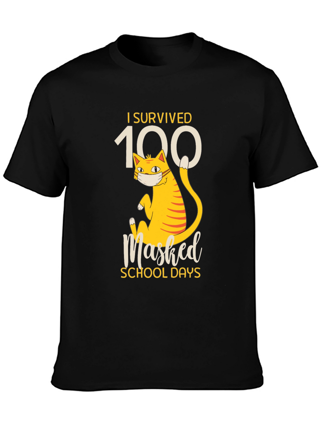 I Survived 100 Masked School Days T-Shirt