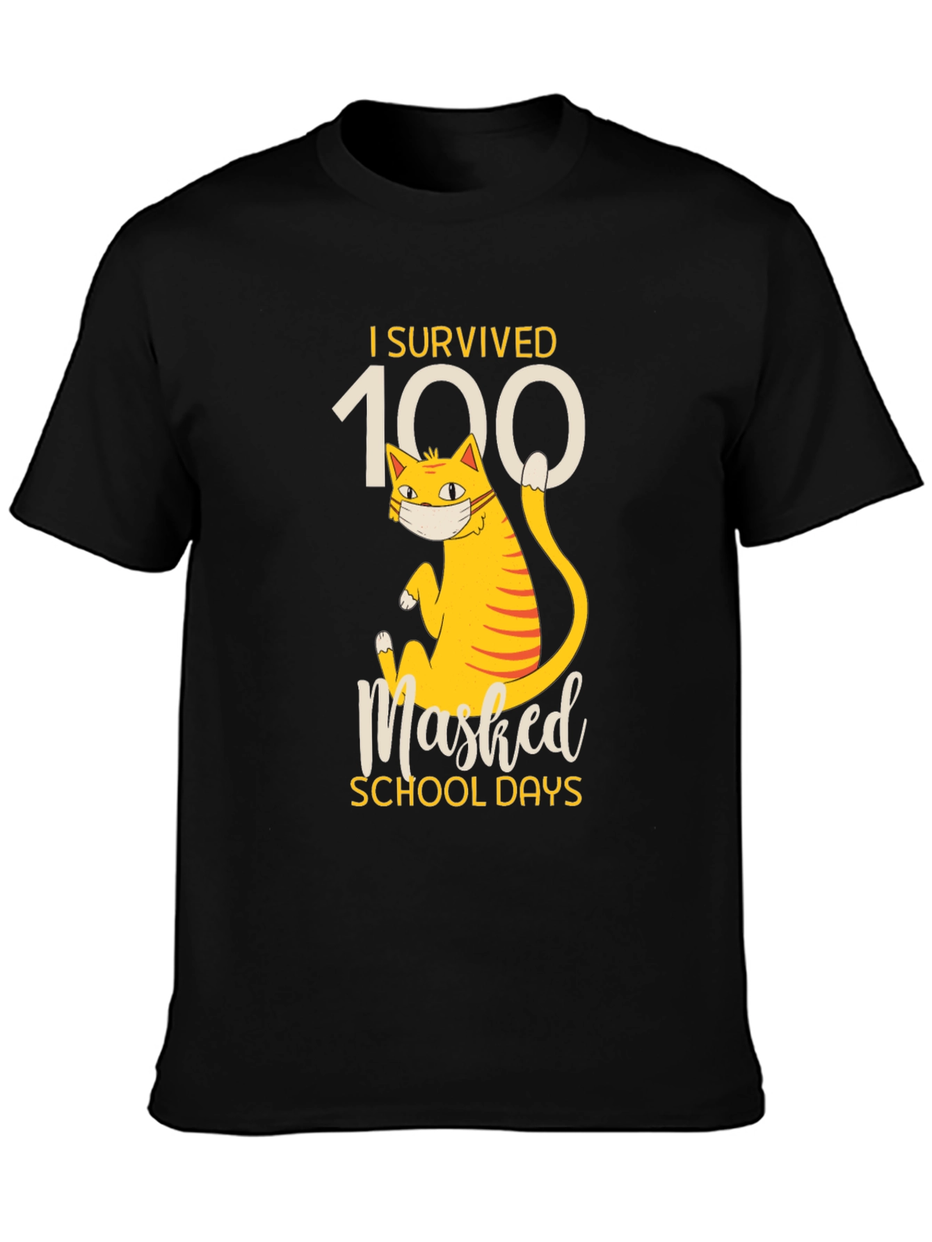 I Survived 100 Masked School Days T-Shirt