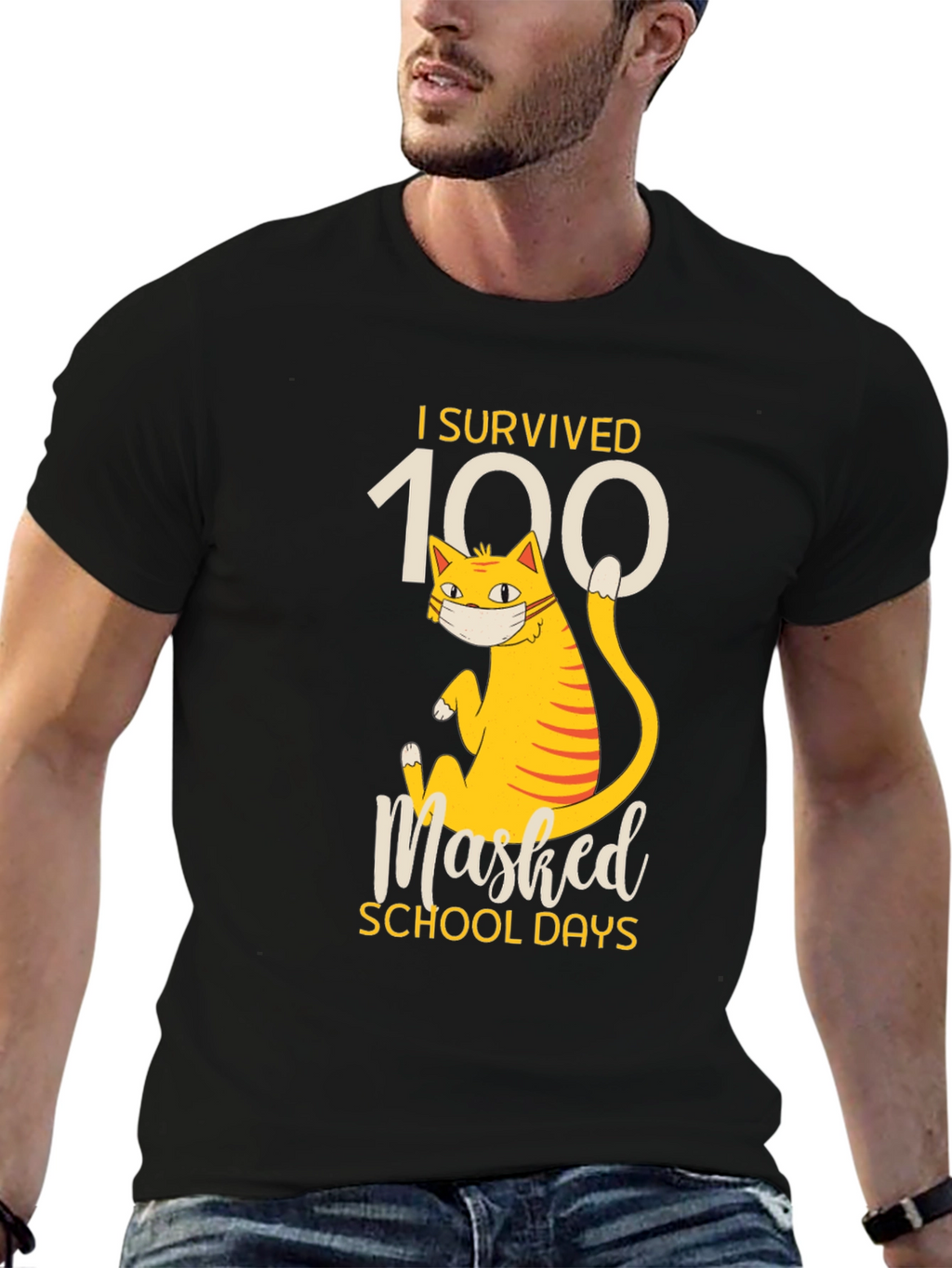 I Survived 100 Masked School Days T-Shirt