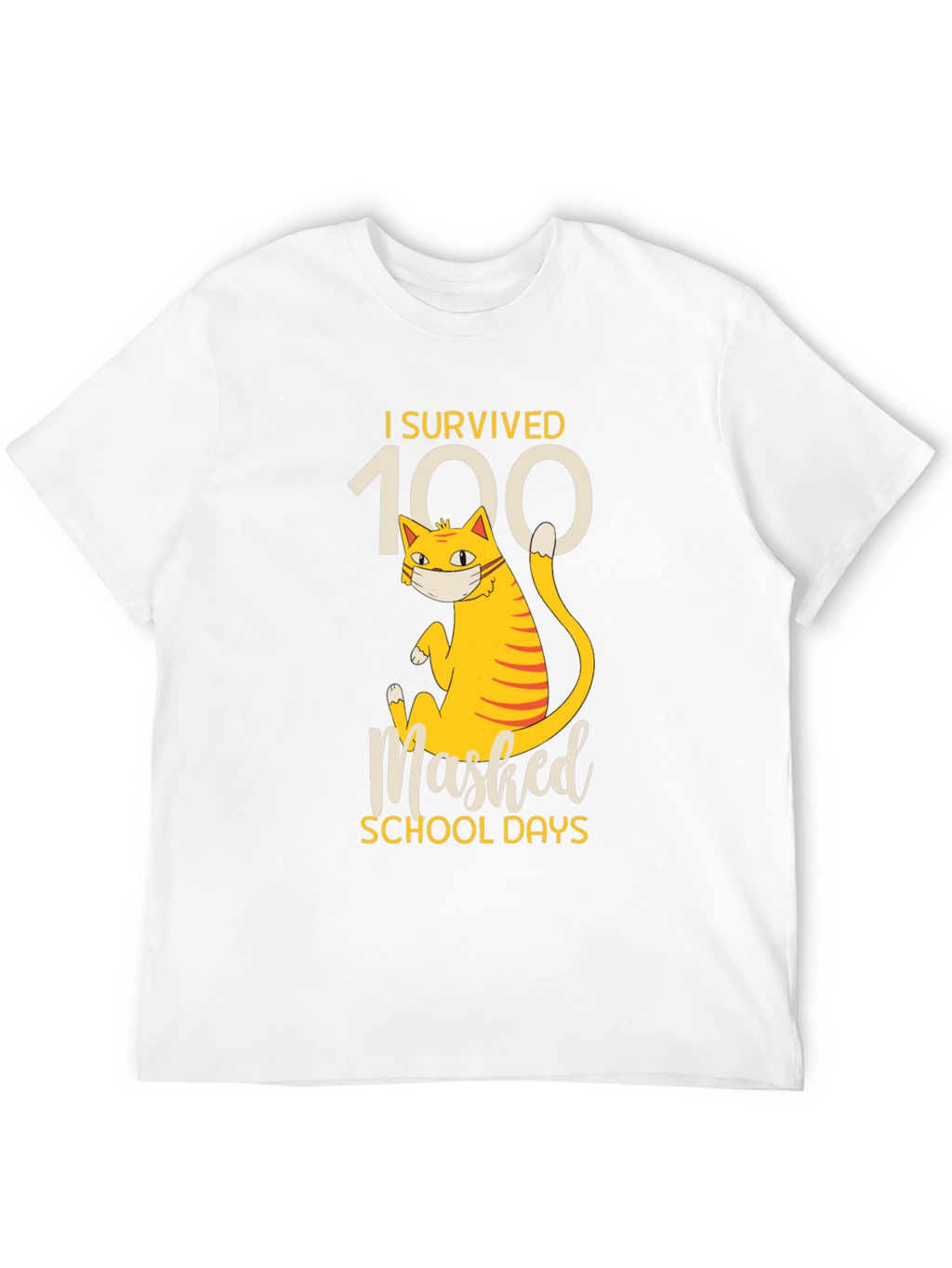 I Survived 100 Masked School Days T-Shirt