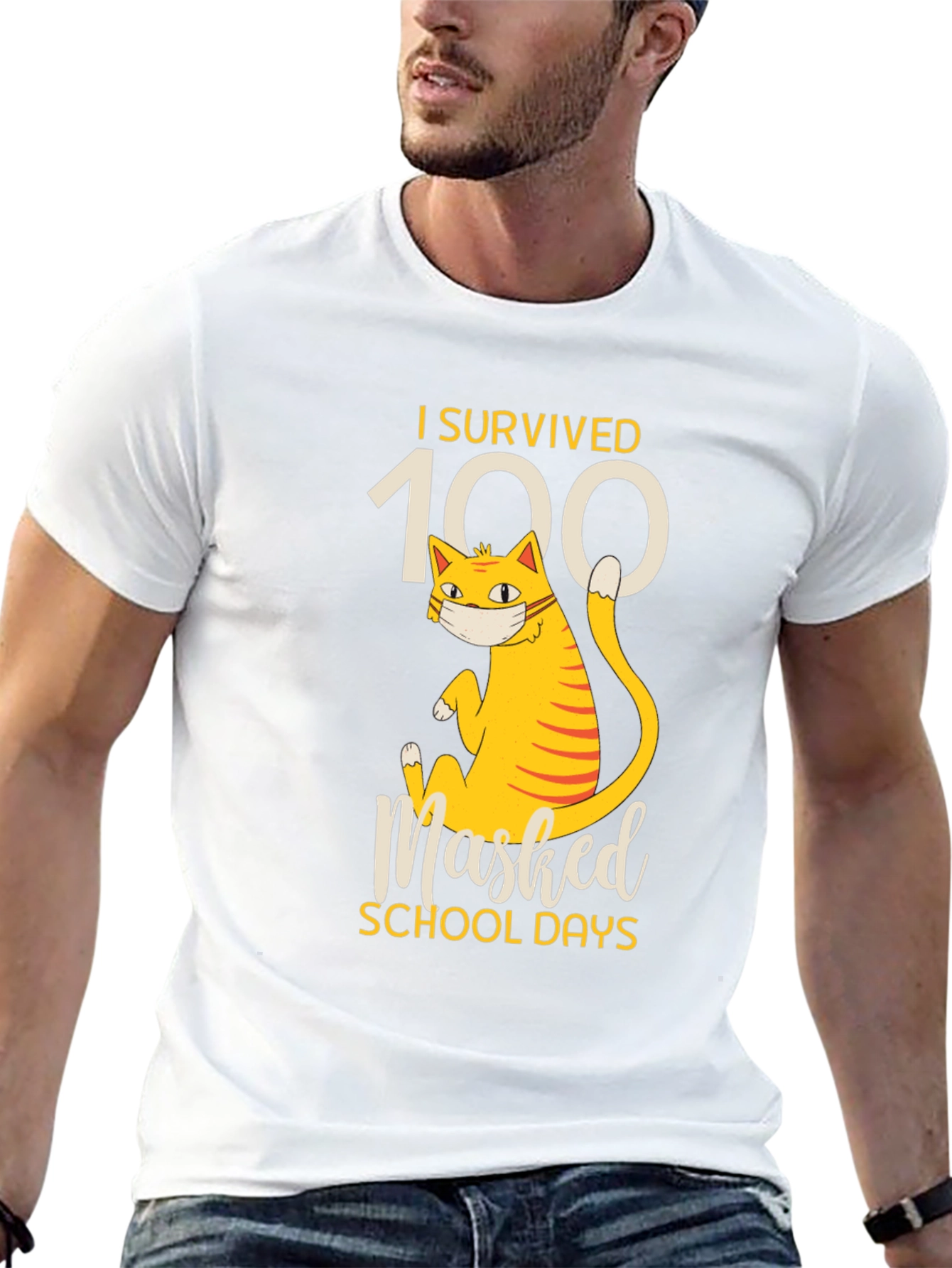 I Survived 100 Masked School Days T-Shirt