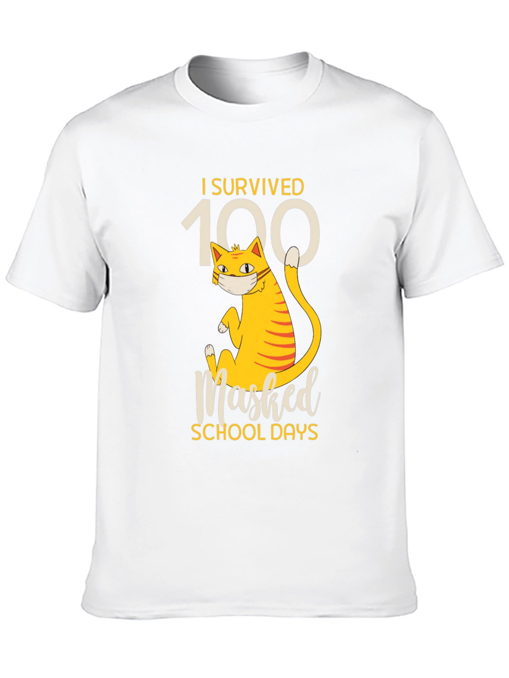 I Survived 100 Masked School Days T-Shirt