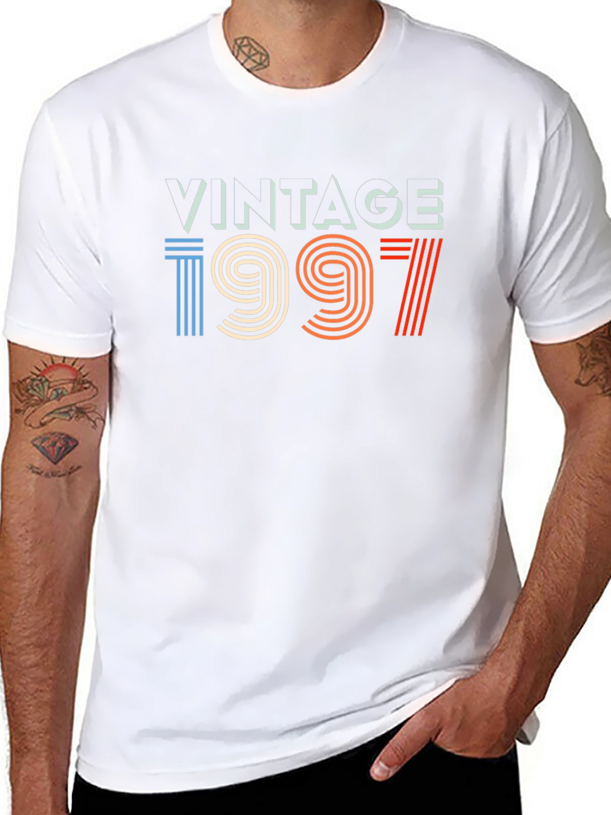 Vintage 1997 Graphic T-Shirt Retro Birthday Gift