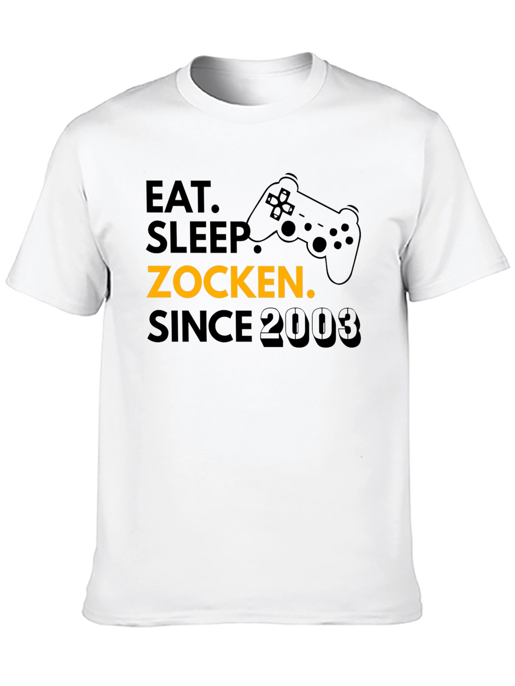 Eat Sleep Zocken Since 2003 Gaming T-Shirt