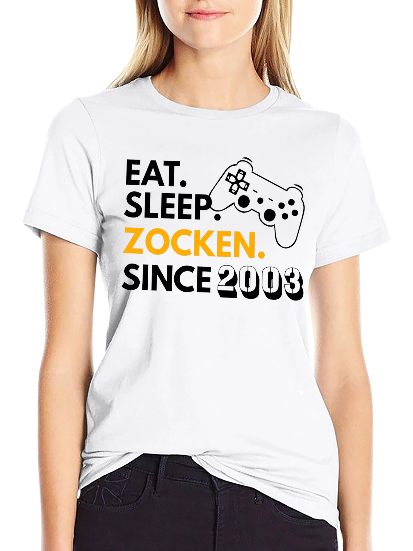 Eat Sleep Zocken Since 2003 Gaming T-Shirt
