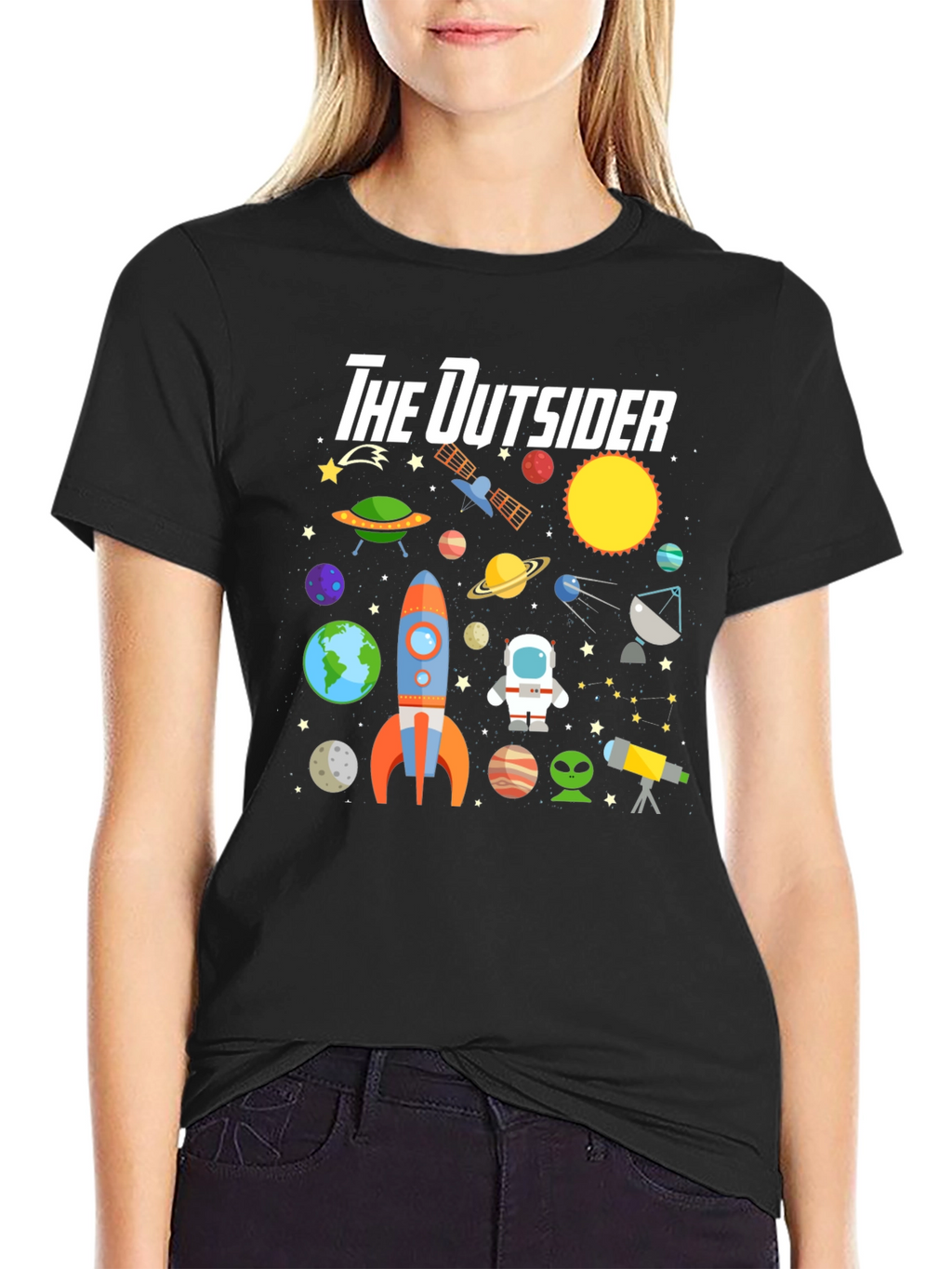 The Outsider Space Graphic T-Shirt