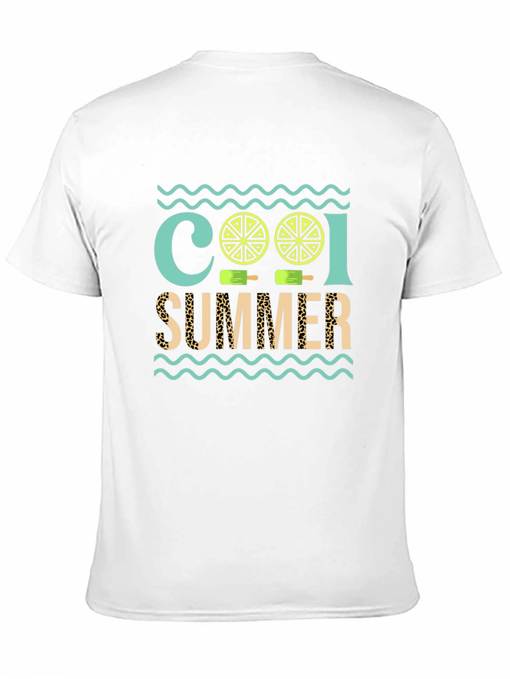 Cool Summer Graphic Tee - Black T-Shirt