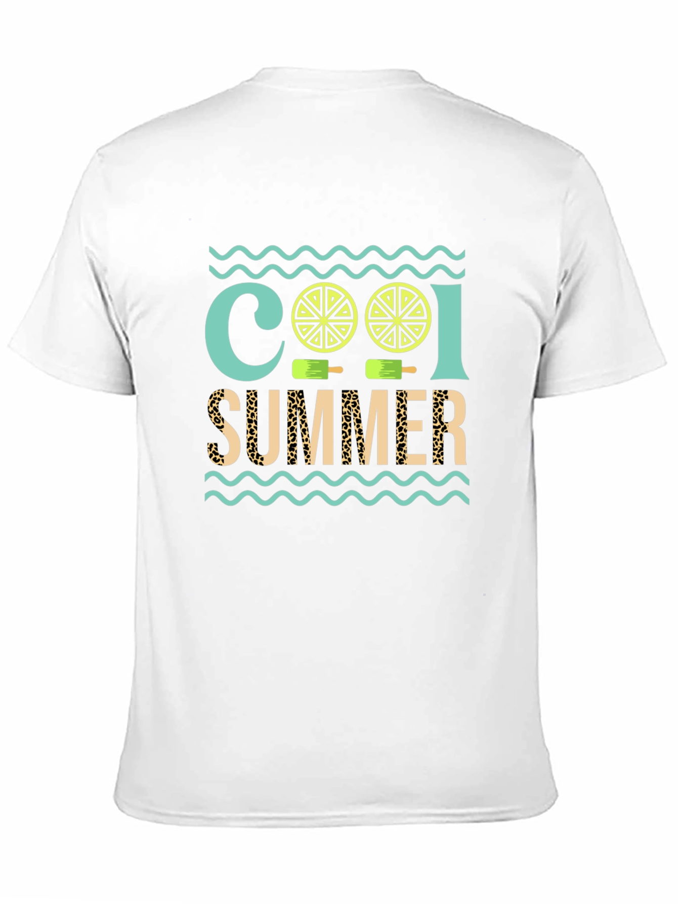 Cool Summer Graphic Tee - Black T-Shirt