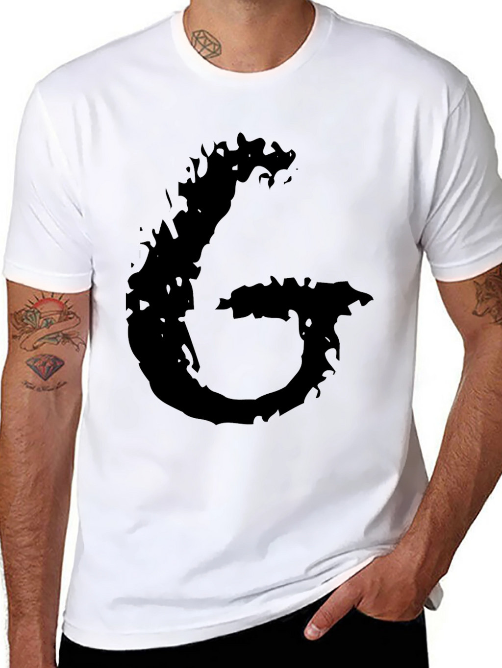 Black G Graphic T-Shirt